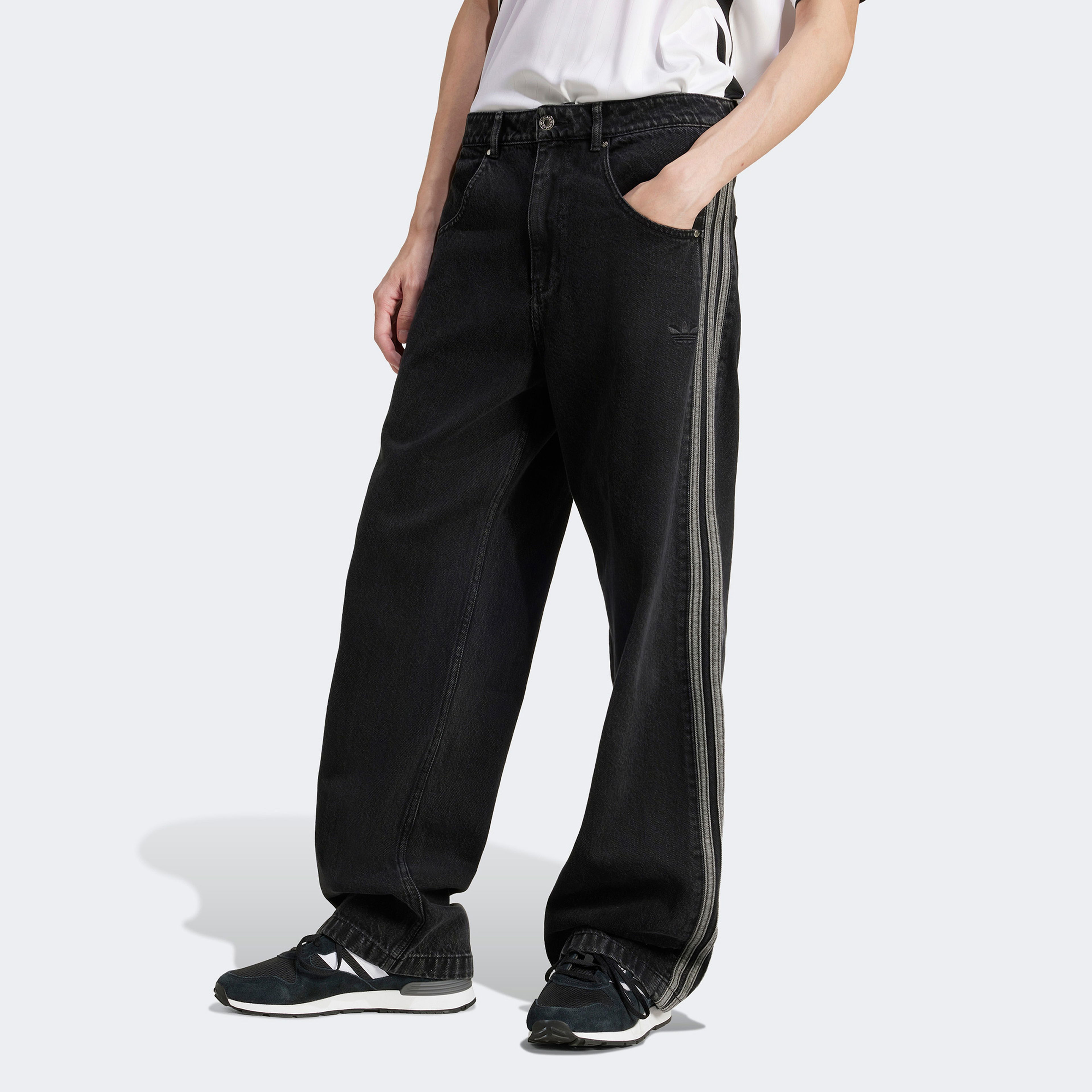adidas Adicolor Firebird Unisex Siyah Pantolon