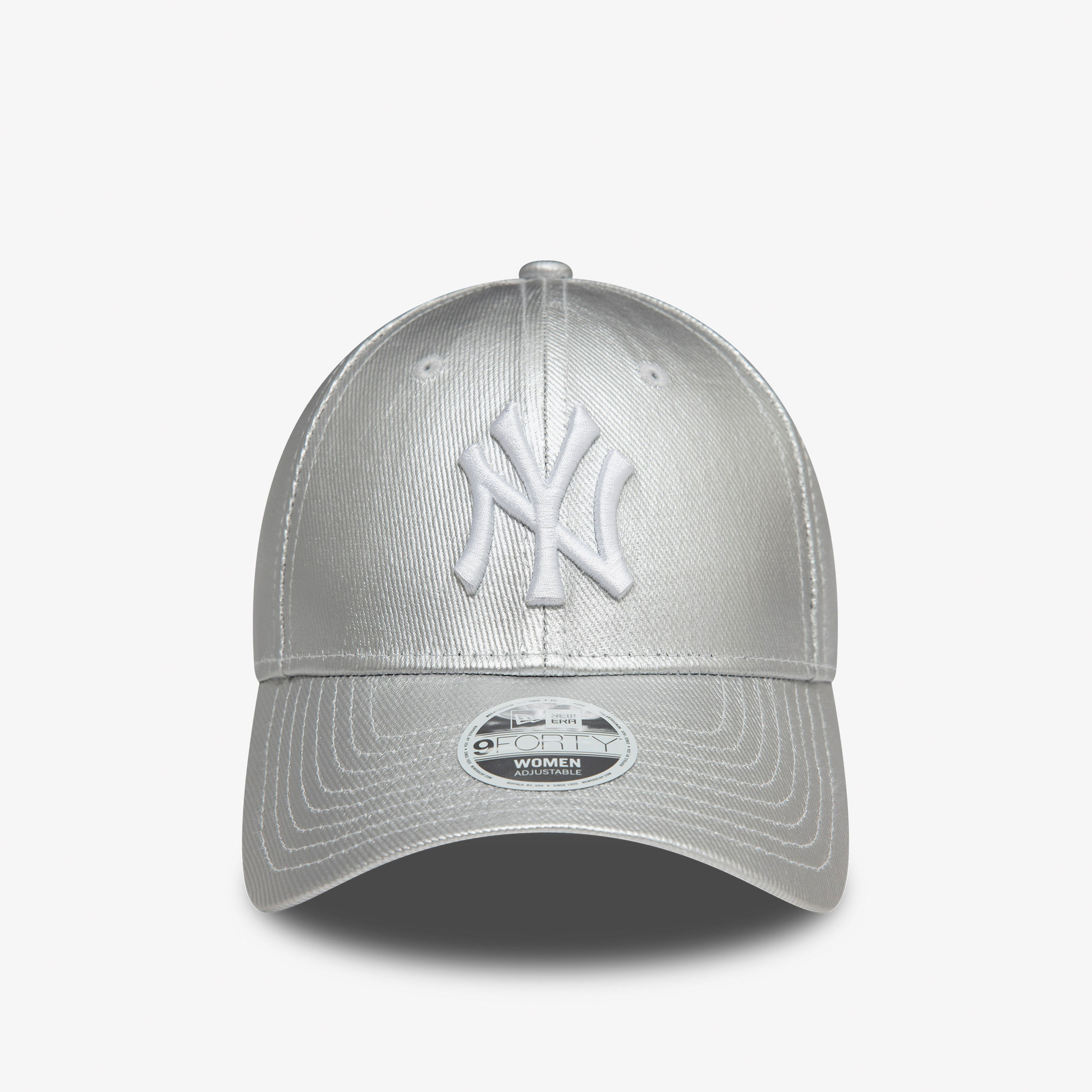 New Era New York Yankees Met Denim 9Forty Kadın Gri Şapka