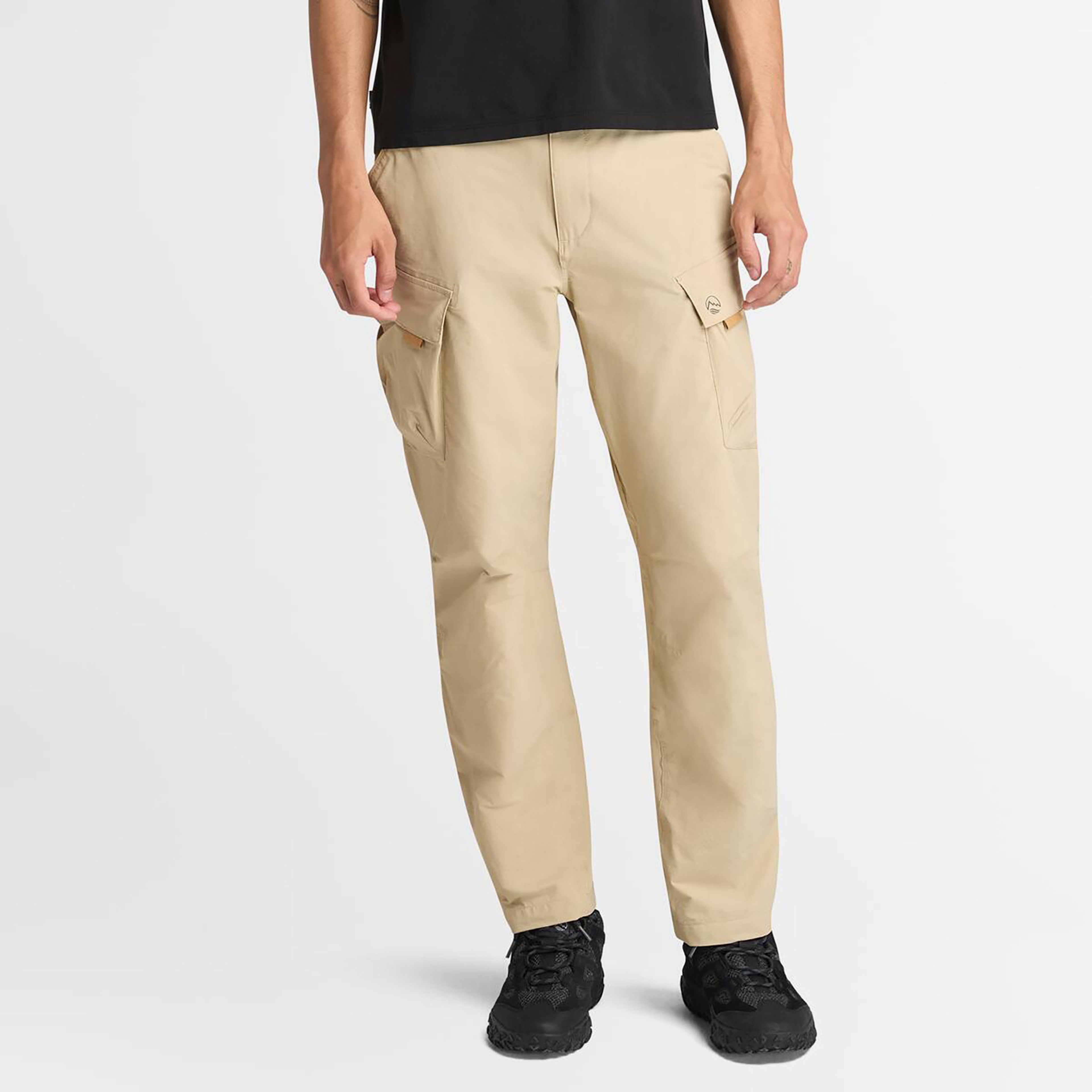 Timberland Baxter Peak Mobi Flex Tech Quick-Dry Str Erkek Krem Pantolon