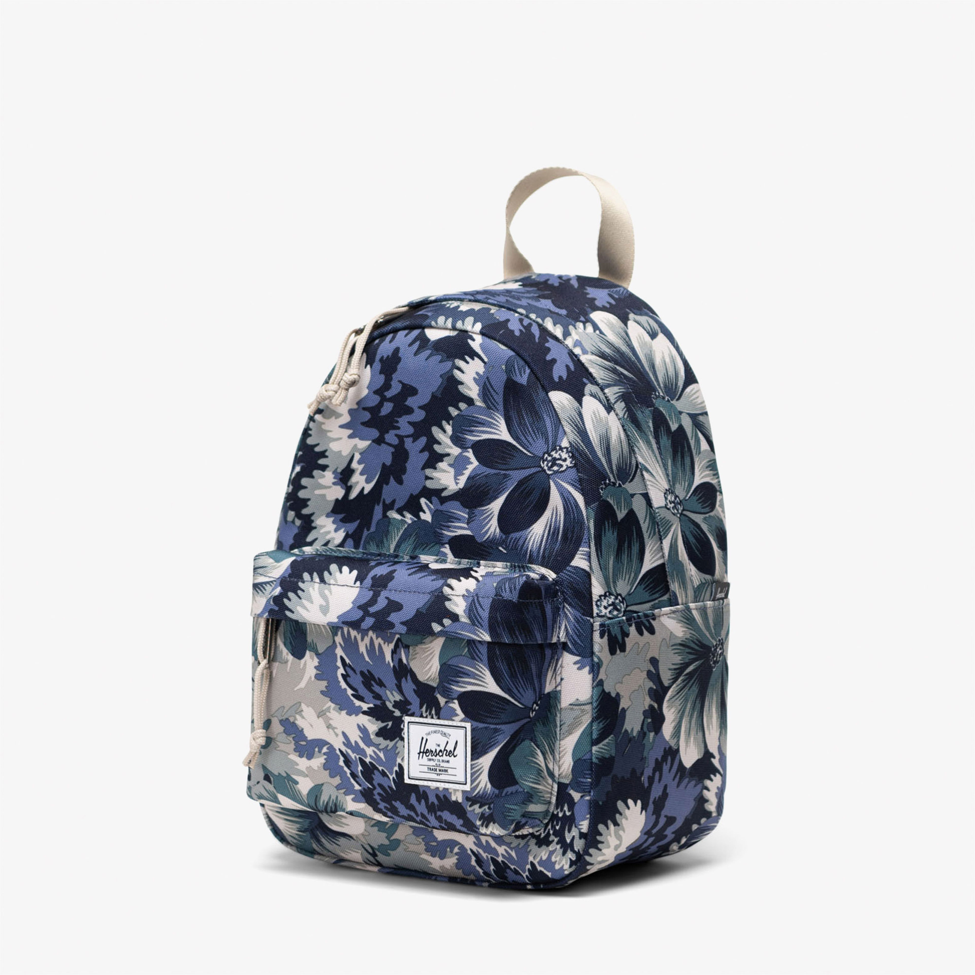 Herschel Floral Tapestry Unisex Mavi Mini Sırt Çantası