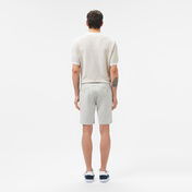 Lacoste Erkek Regular Fit Keten Gri Bermuda Şort