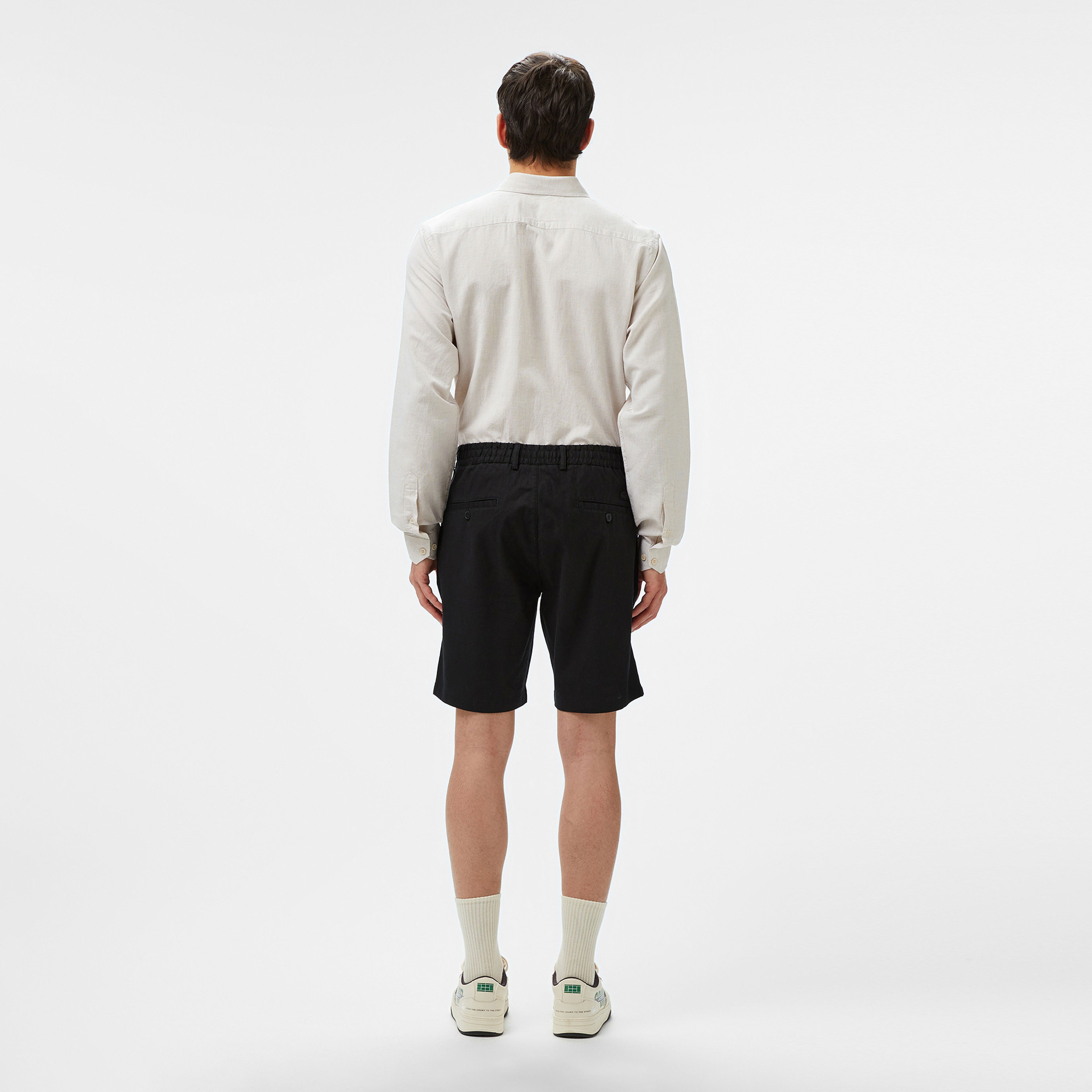Lacoste Erkek Regular Fit Siyah Bermuda Şort