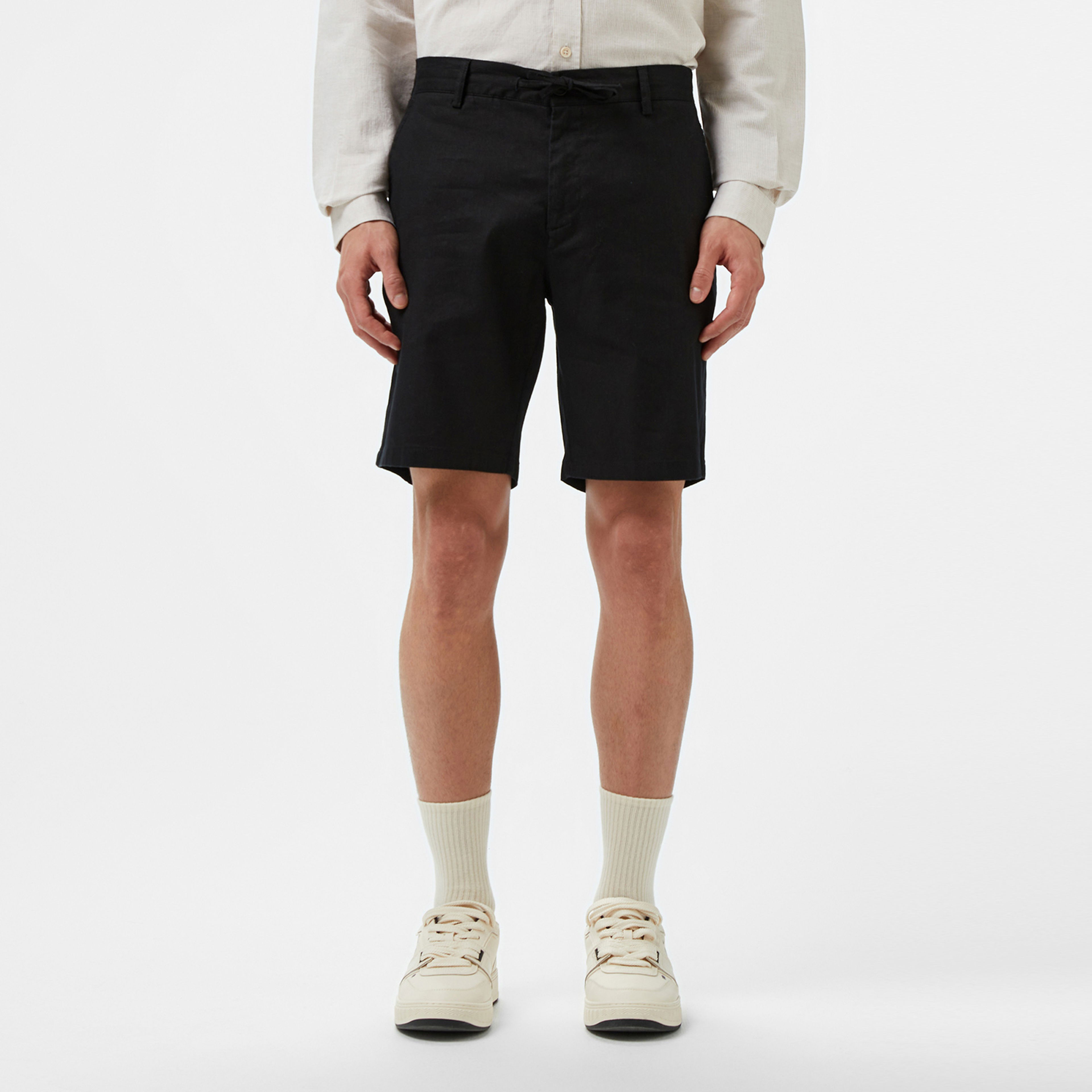 Lacoste Erkek Regular Fit Siyah Bermuda Şort