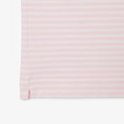 Lacoste L.12.12 Erkek Classic Fit Çizgili Pembe Polo