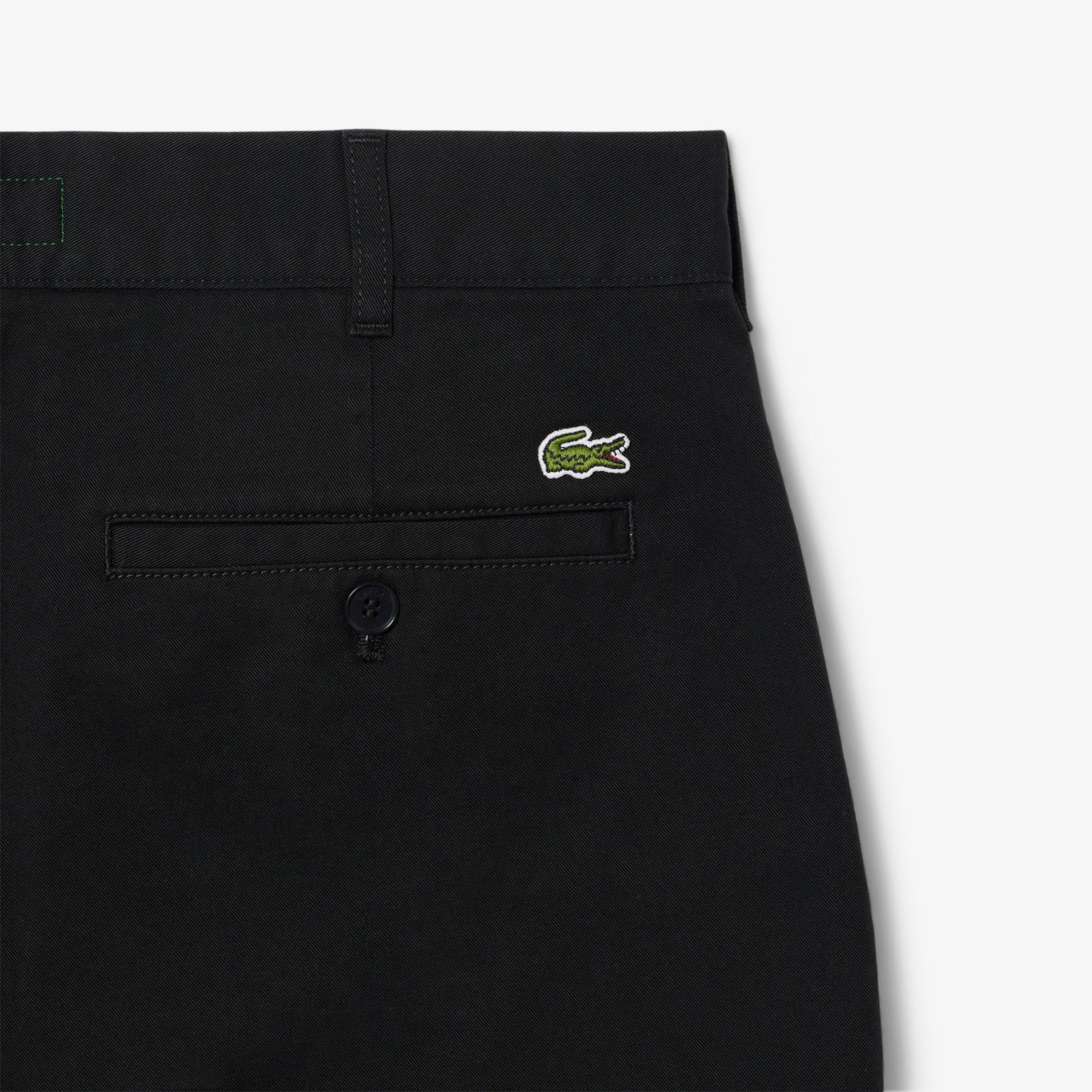Lacoste Erkek Slim Fit Siyah Bermuda Şort