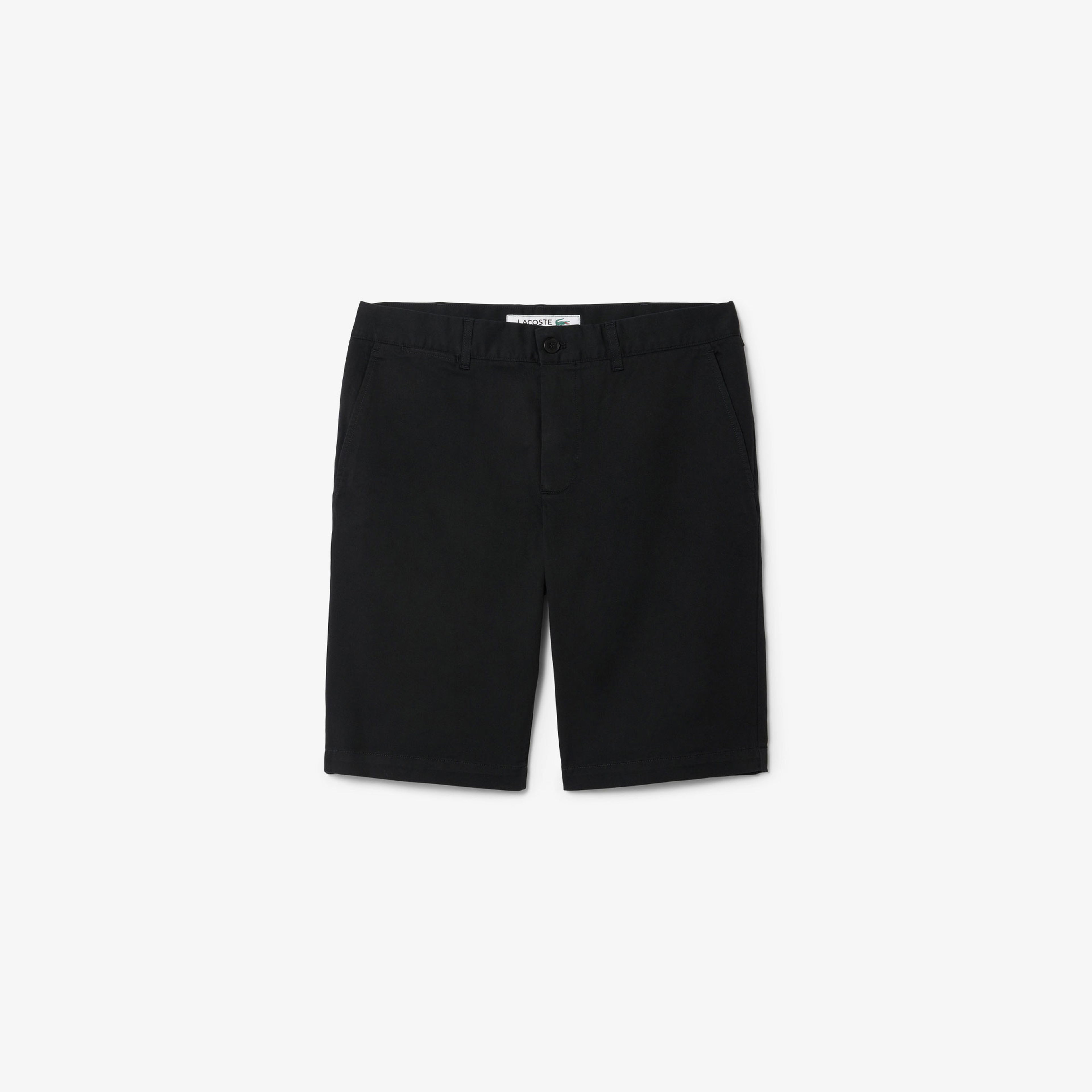 Lacoste Erkek Slim Fit Siyah Bermuda Şort
