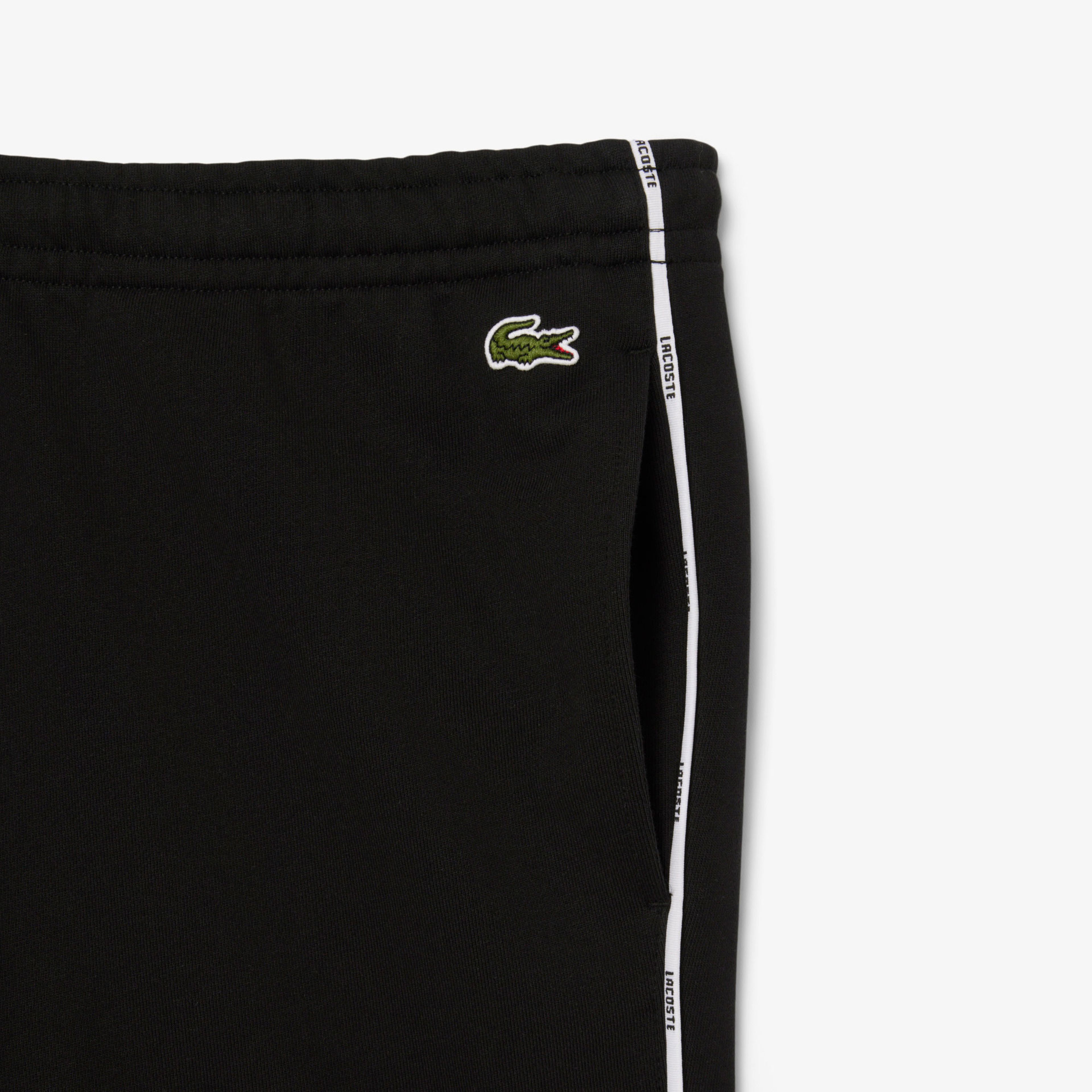 Lacoste Erkek Tapered Fit Siyah Eşofman Altı
