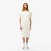 Lacoste Kadın Bisiklet Yaka Beyaz T-Shirt
