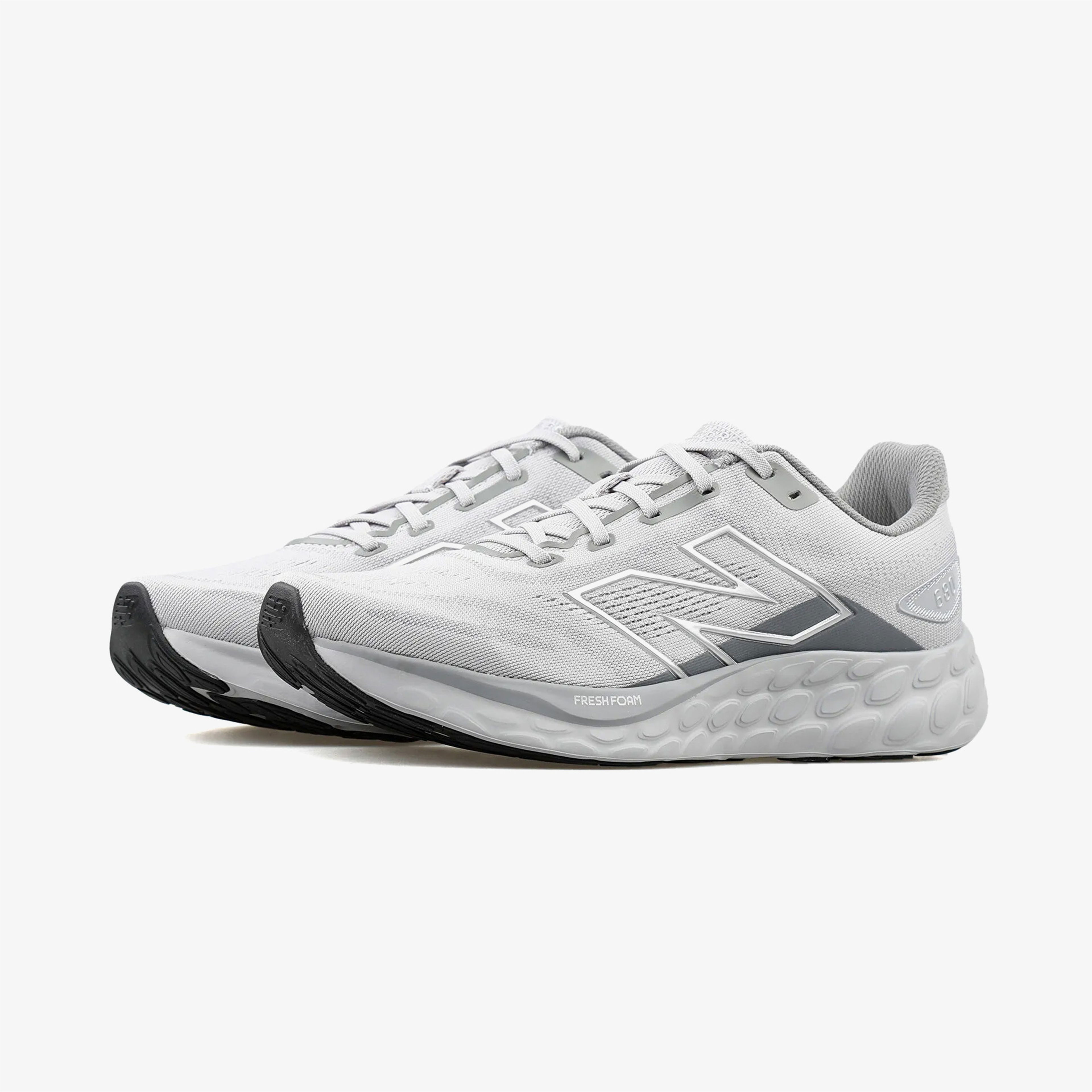 New Balance Fresh Foam 680 Erkek Gri Koşu Ayakkabısı