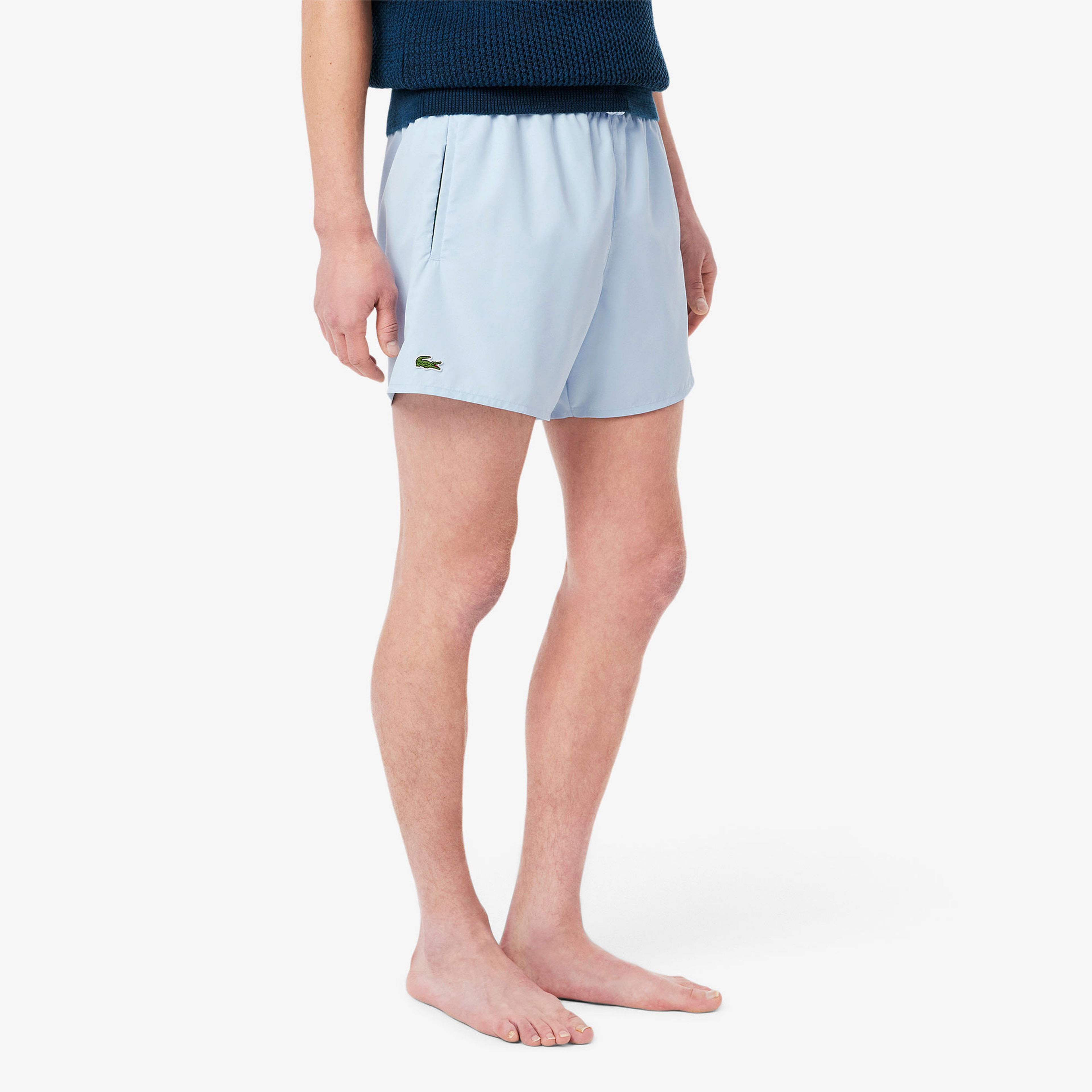 Lacoste Erkek Açık Mavi Mayo