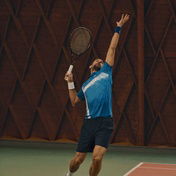 Lacoste Tennis x Novak Djokovic Erkek Lacivert Şort