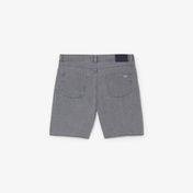 Lacoste Erkek Straight Fit Denim Gri Bermuda Şort