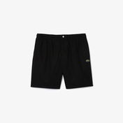 Lacoste Erkek Relaxed Fit Fermuarlı Siyah Şort