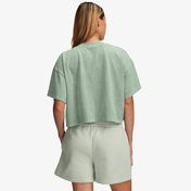Under Armour Heavyweight Wash Kadın Yeşil T-Shirt