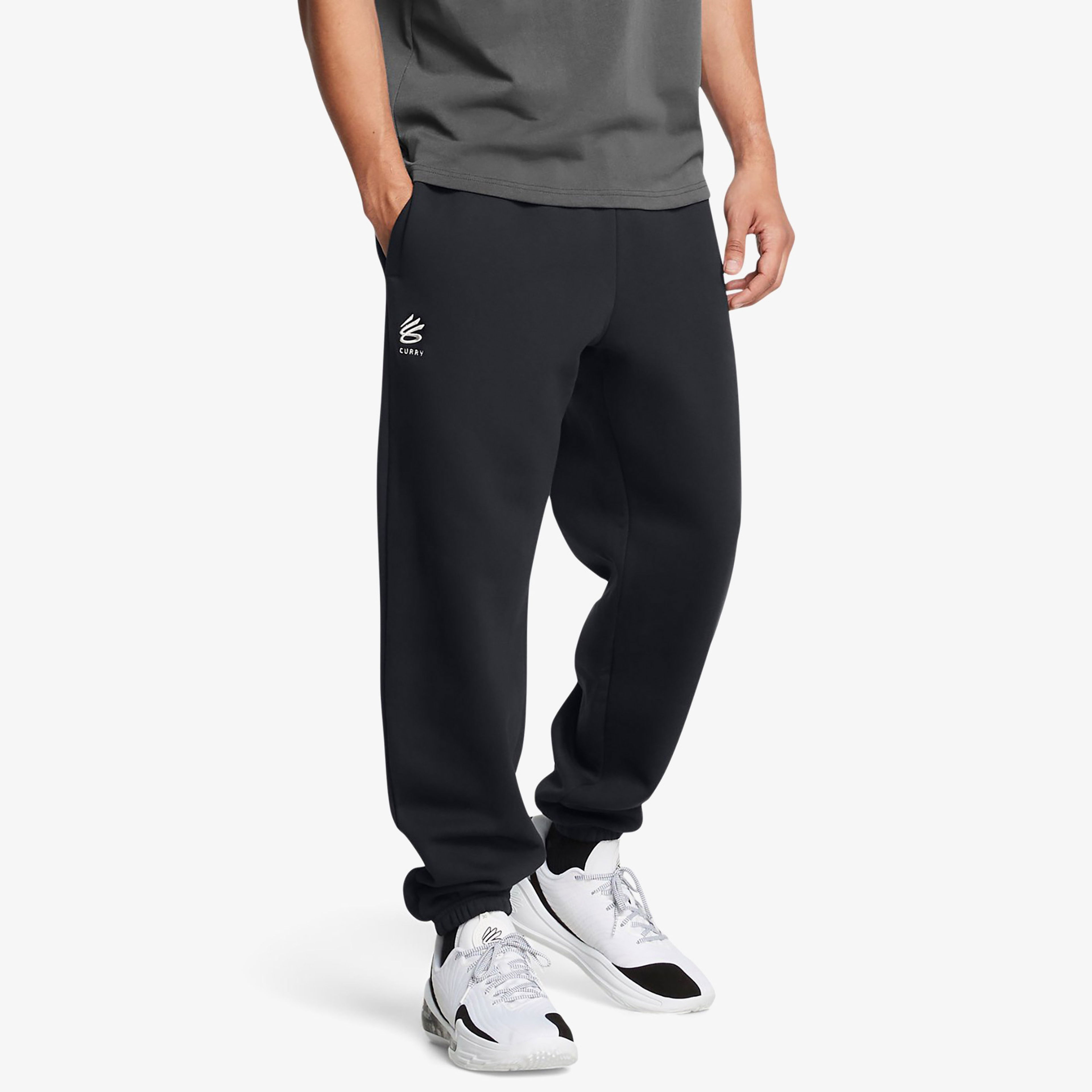 Under Armour Curry Splash Erkek Siyah Eşofman Altı