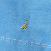 Nautica Kadın Mavi Regular Fit Renk Bloklu T-Shirt