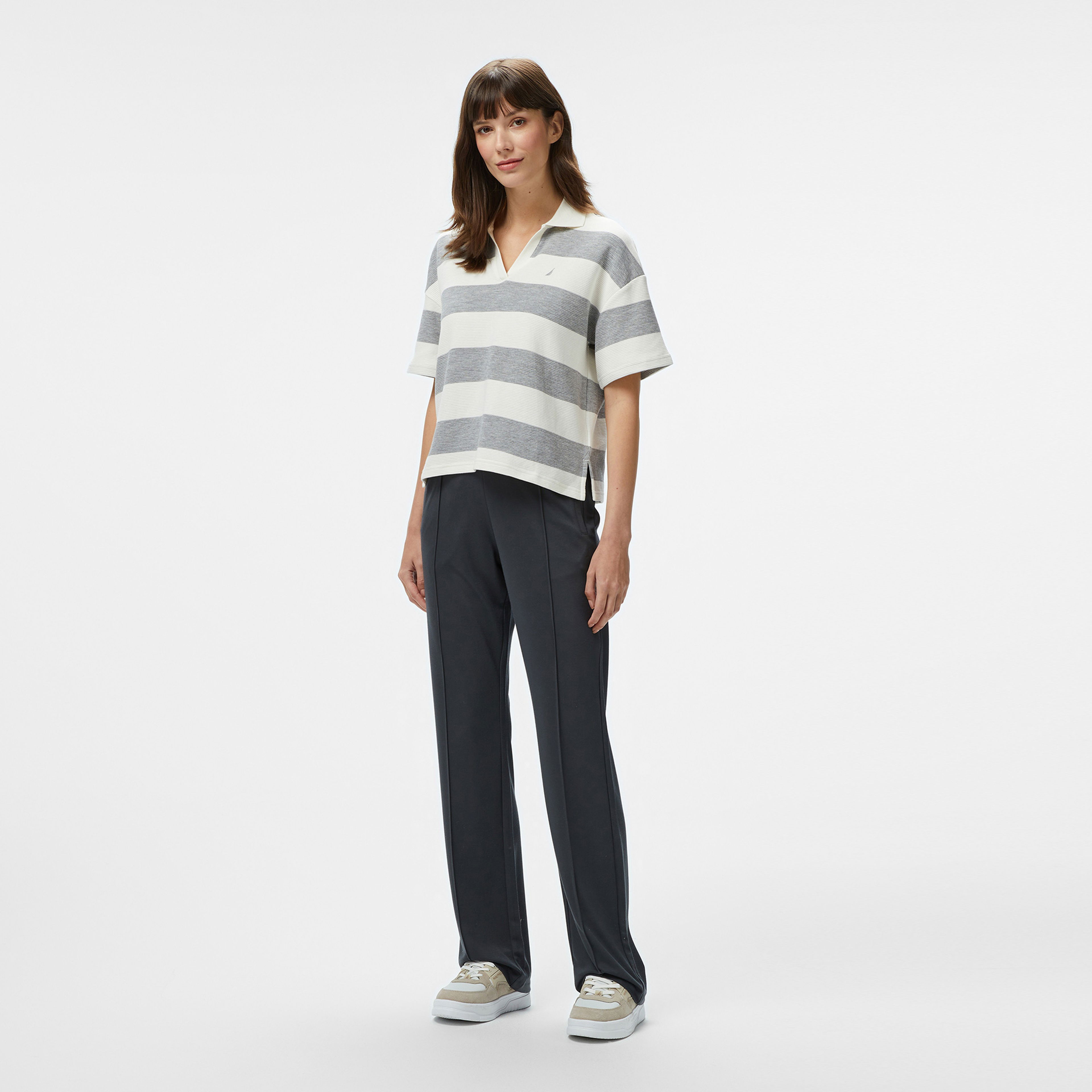 Nautica Kadın Gri Regular Fit Eşofman Altı