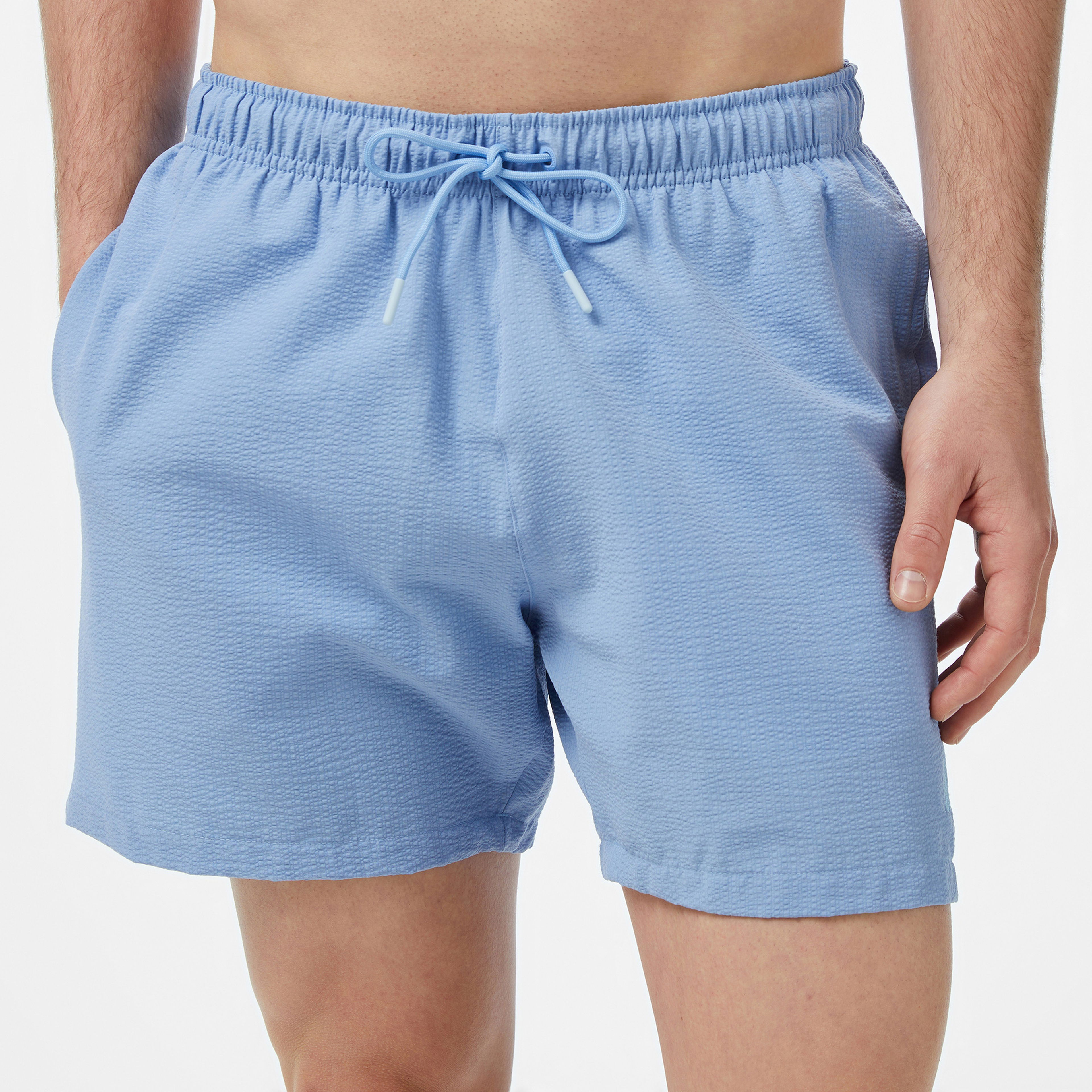 Nautica Regular Fit Erkek Mavi Mayo