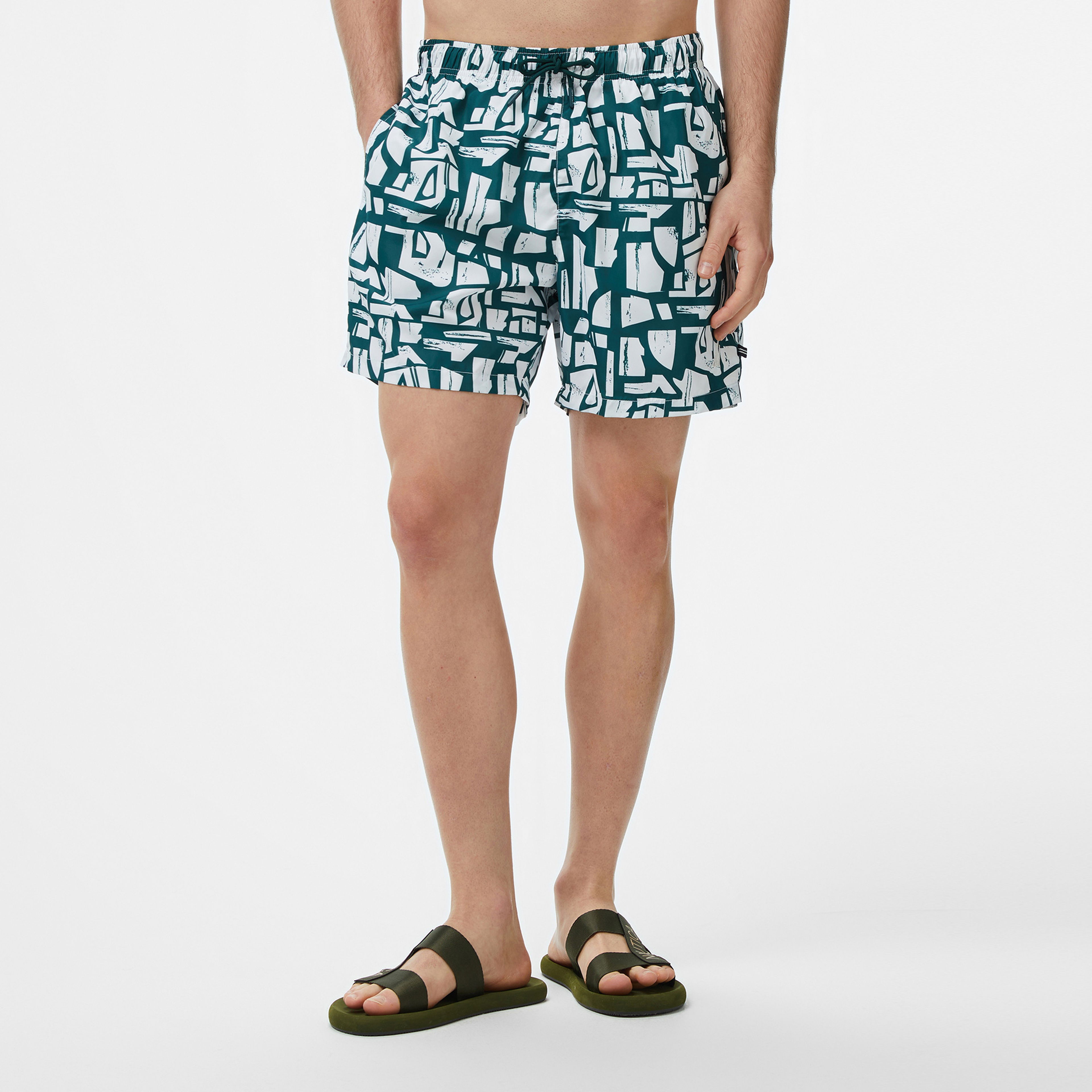 Nautica Regular Fit Erkek Yeşil Mayo
