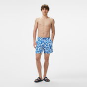 Nautica Regular Fit Desenli Erkek Mavi Mayo
