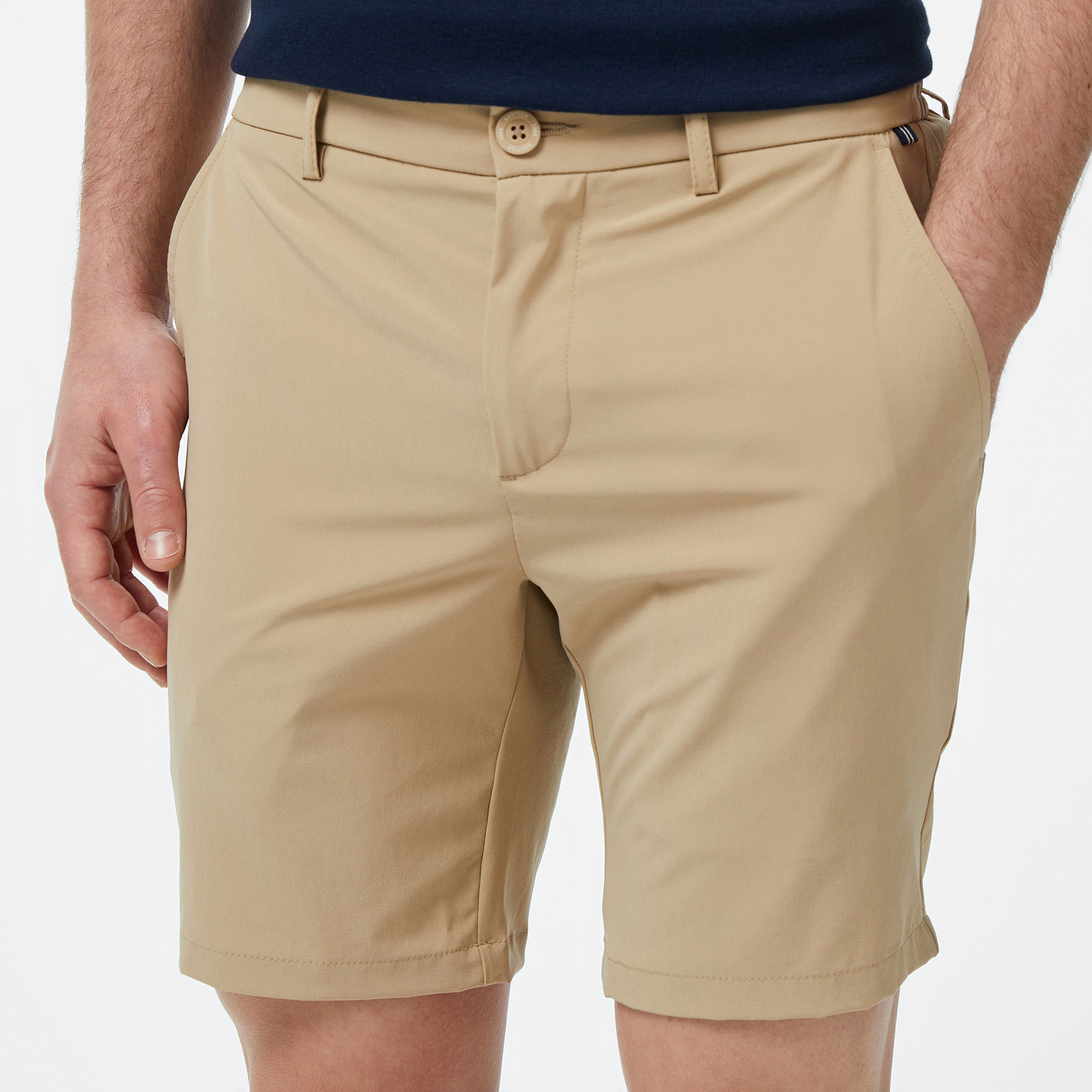 Nautica Erkek Bej Jogger Şort