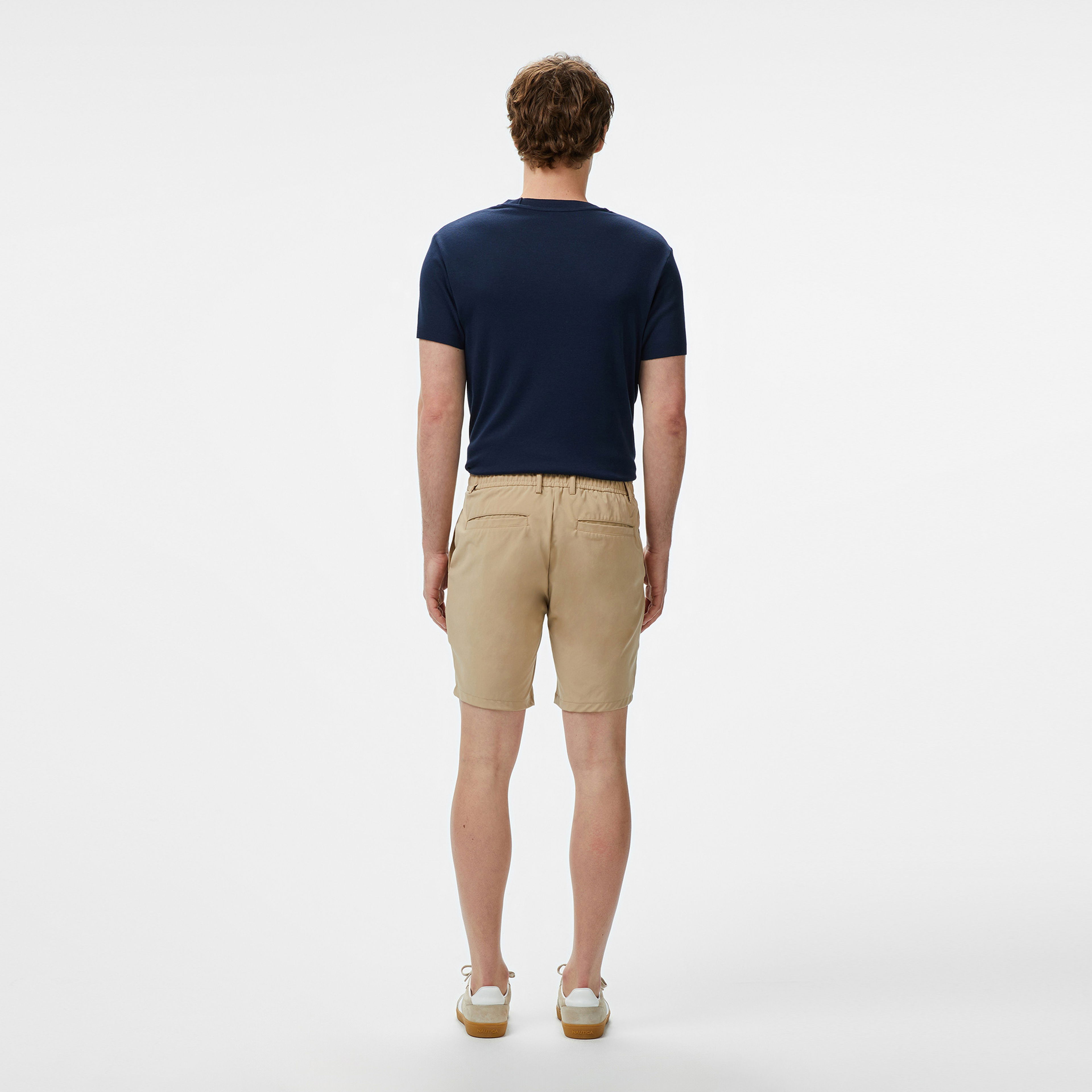 Nautica Erkek Bej Jogger Şort
