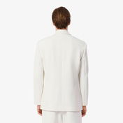 Lacoste Erkek Classic Fit Beyaz Ceket