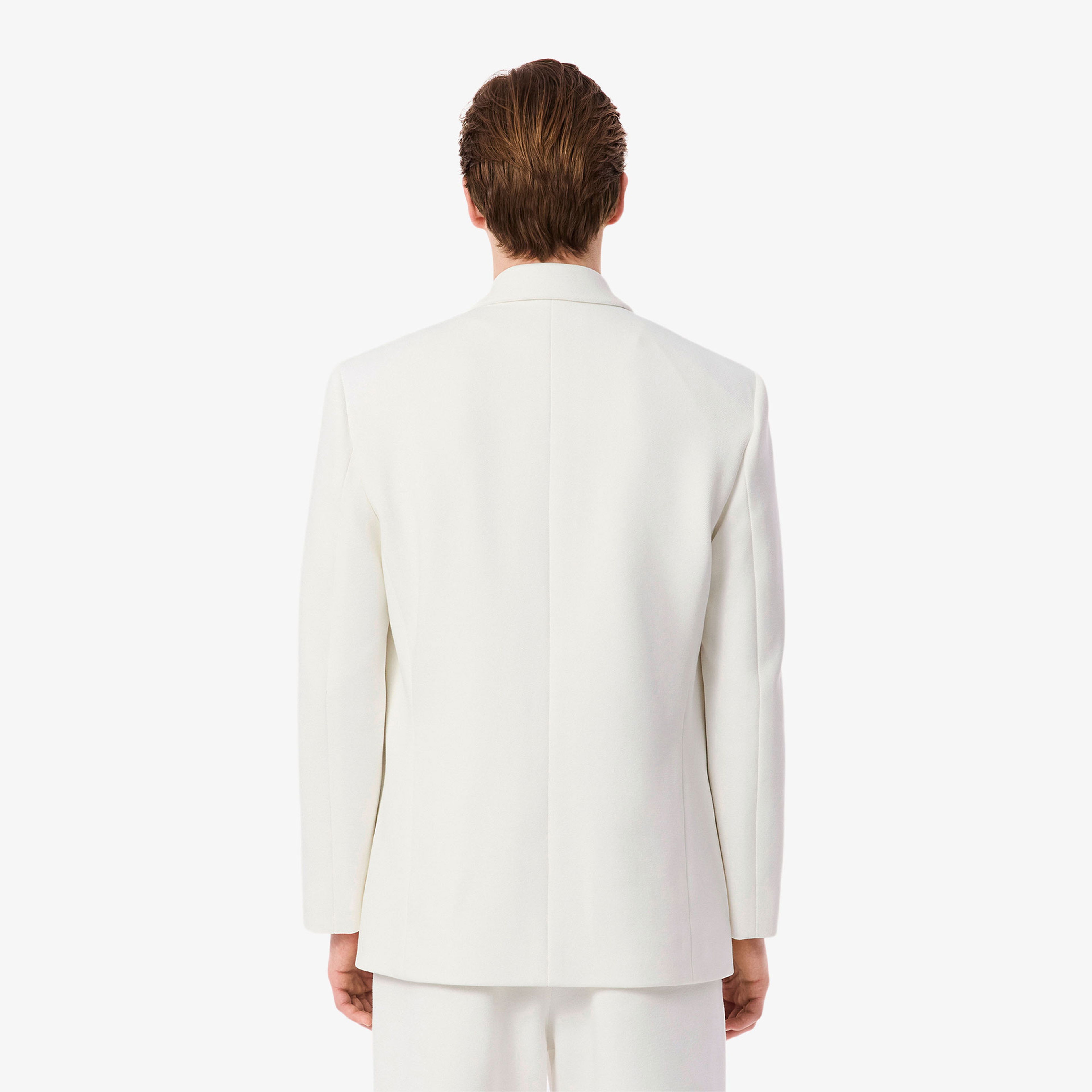 Lacoste Erkek Classic Fit Beyaz Ceket