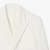 Lacoste Erkek Classic Fit Beyaz Ceket