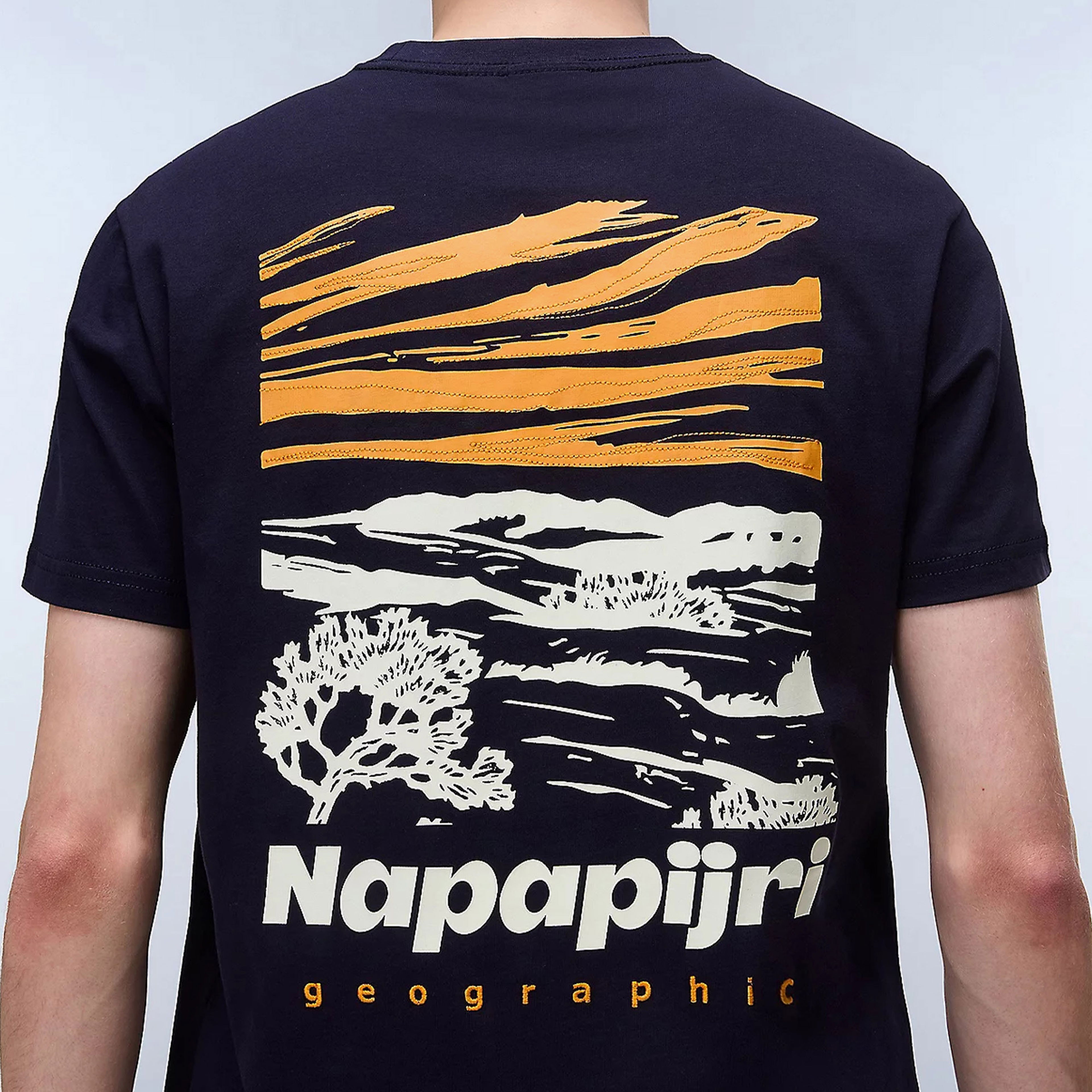 Napapijri  S-Vignoni Back SS Erkek Lacivert T-Shirt