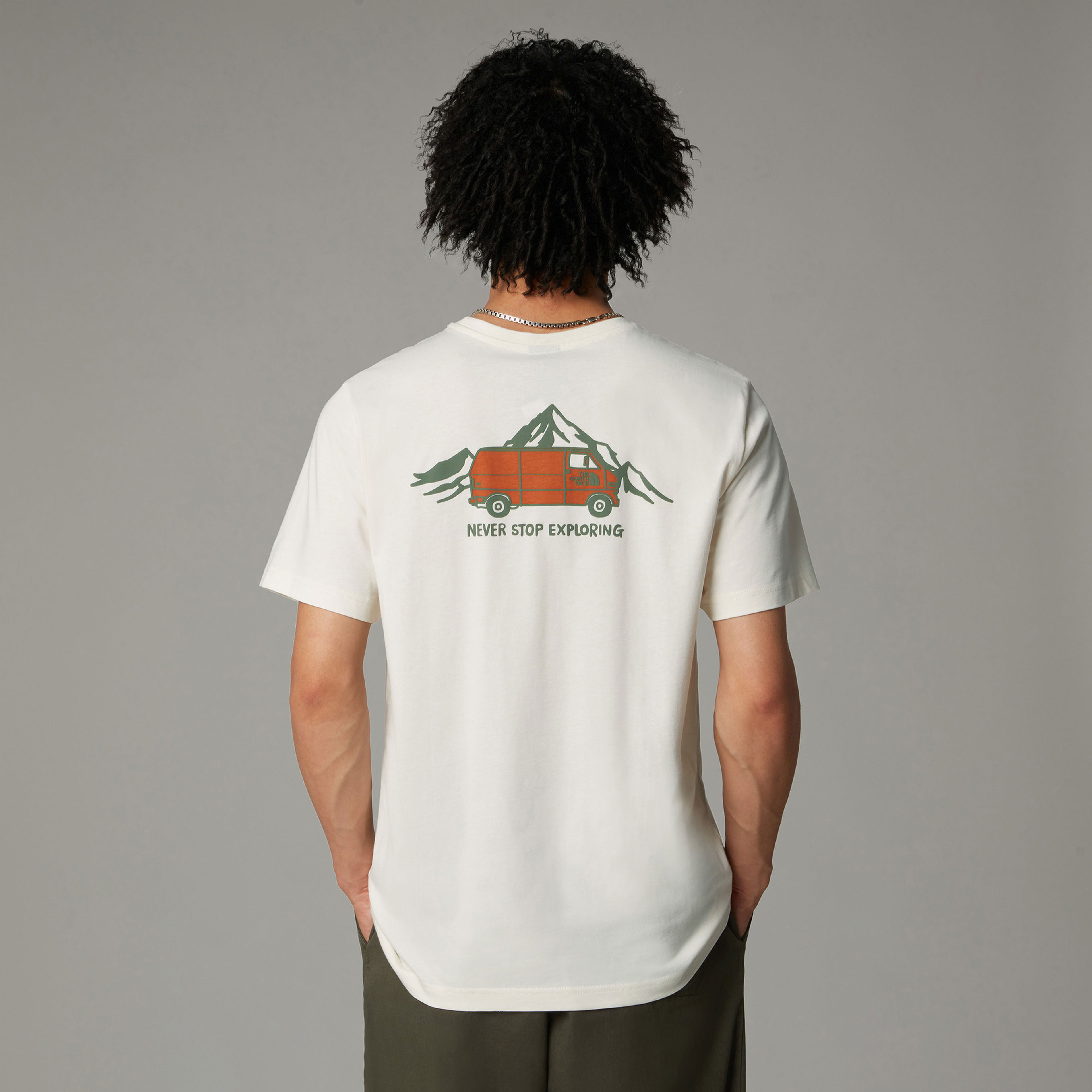The North Face Outdoor Erkek Beyaz T-Shirt