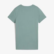 Puma Graphics Floral Cat Logo Kadın Yeşil T-Shirt