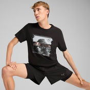 Puma Graphics Seasons Erkek Siyah T-Shirt