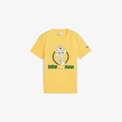 Puma Super Graphic Çocuk Sarı T-Shirt