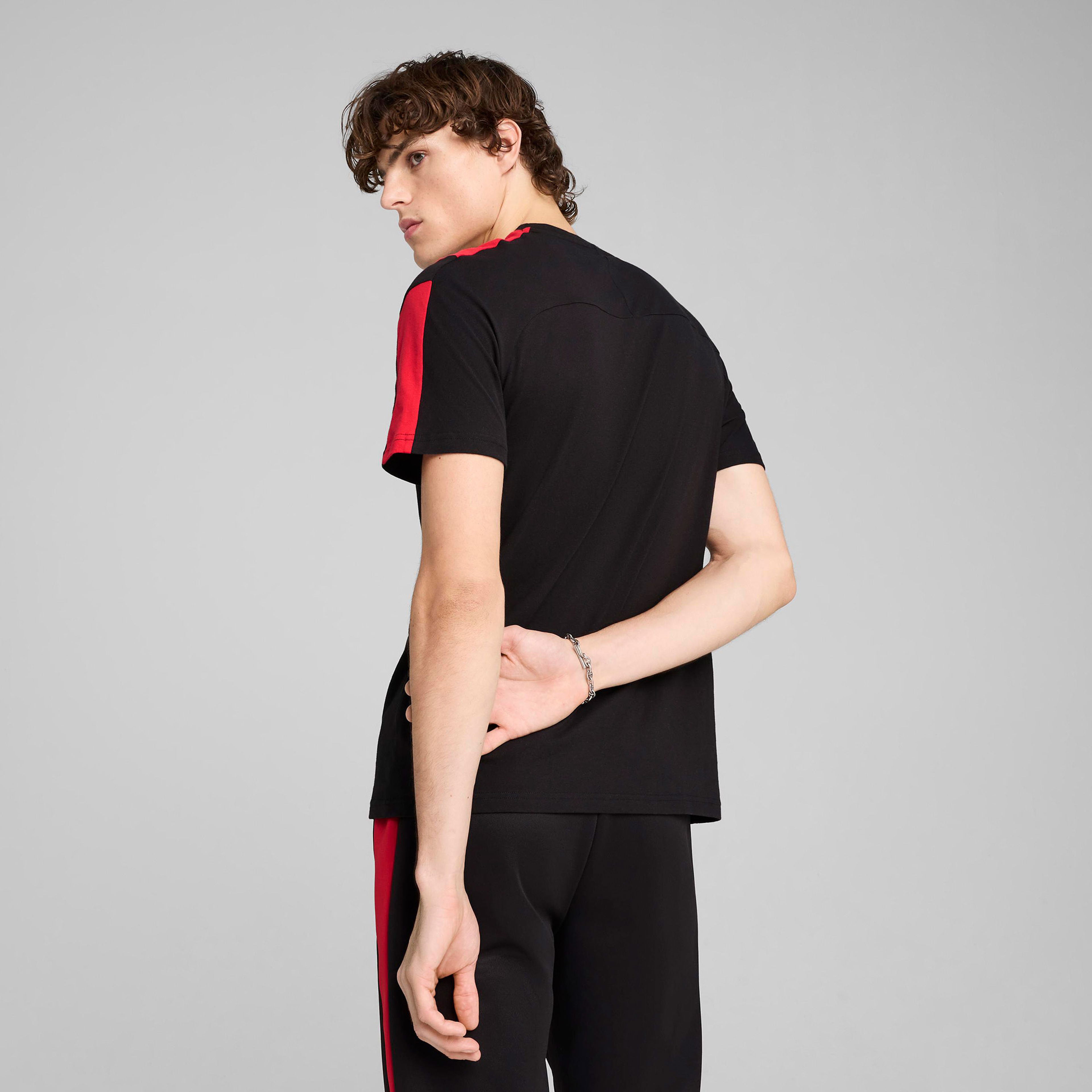 Puma Ferrari Race Mt7 Erkek Siyah T-Shirt