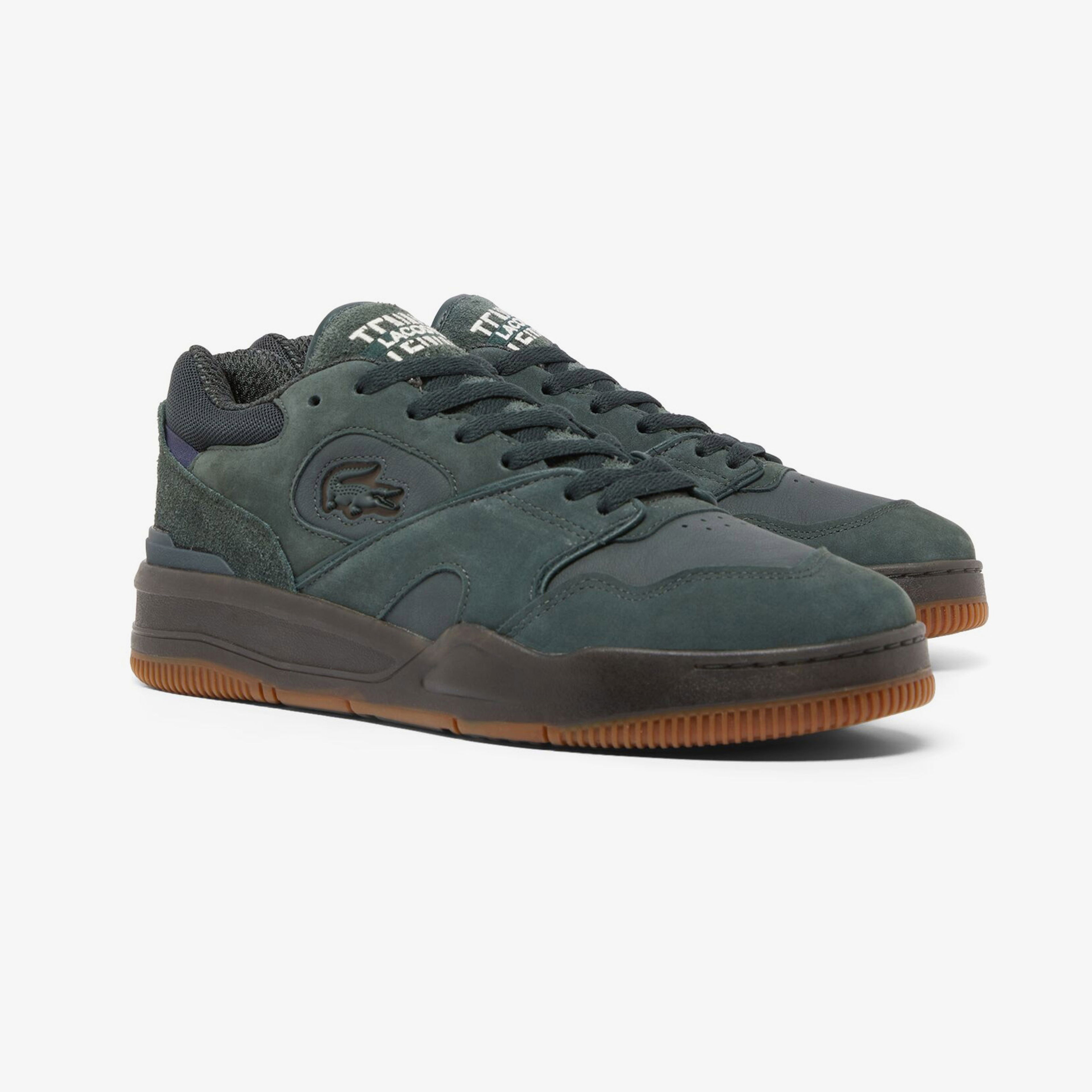 Lacoste Lineshot Erkek Koyu Yeşil Sneaker