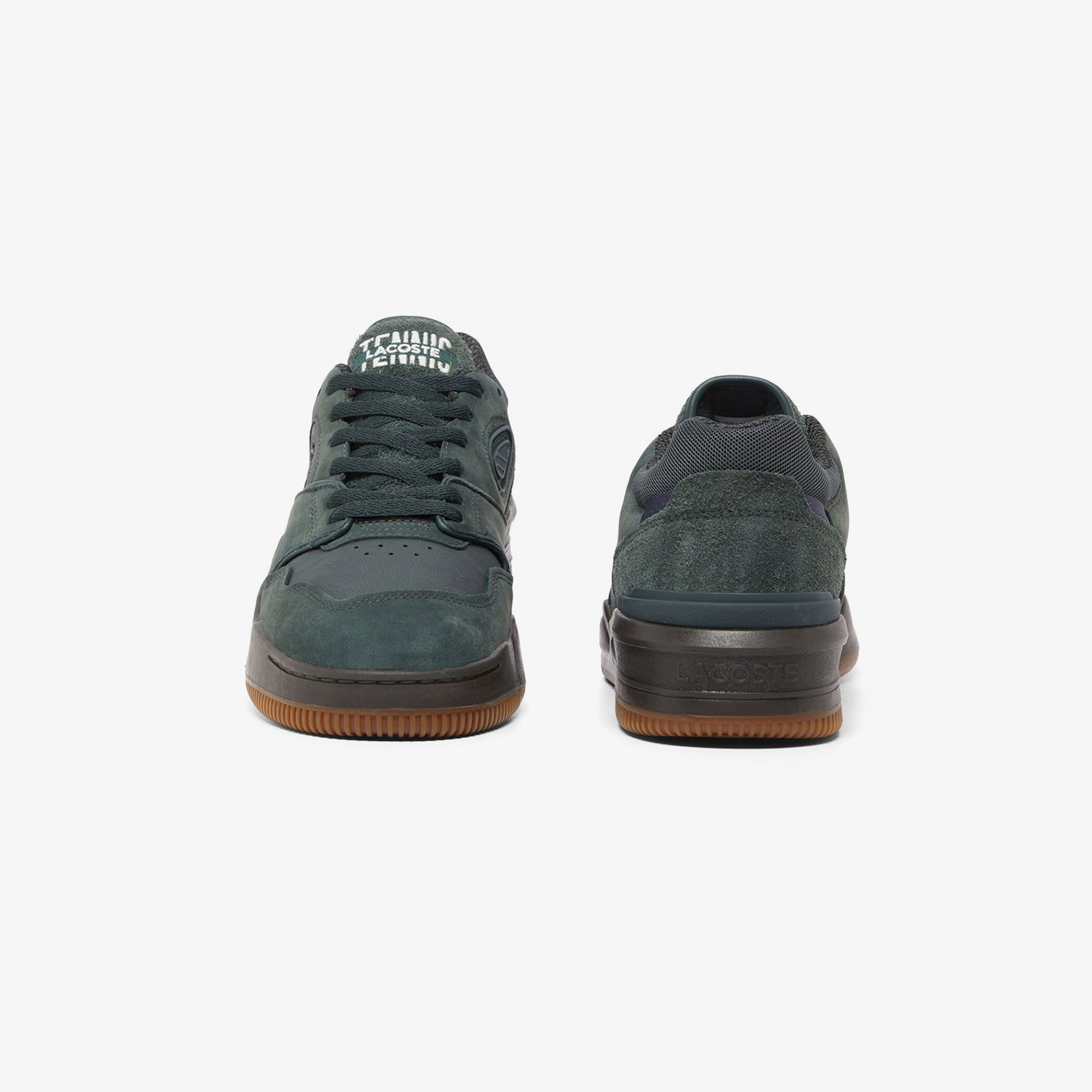 Lacoste Lineshot Erkek Koyu Yeşil Sneaker