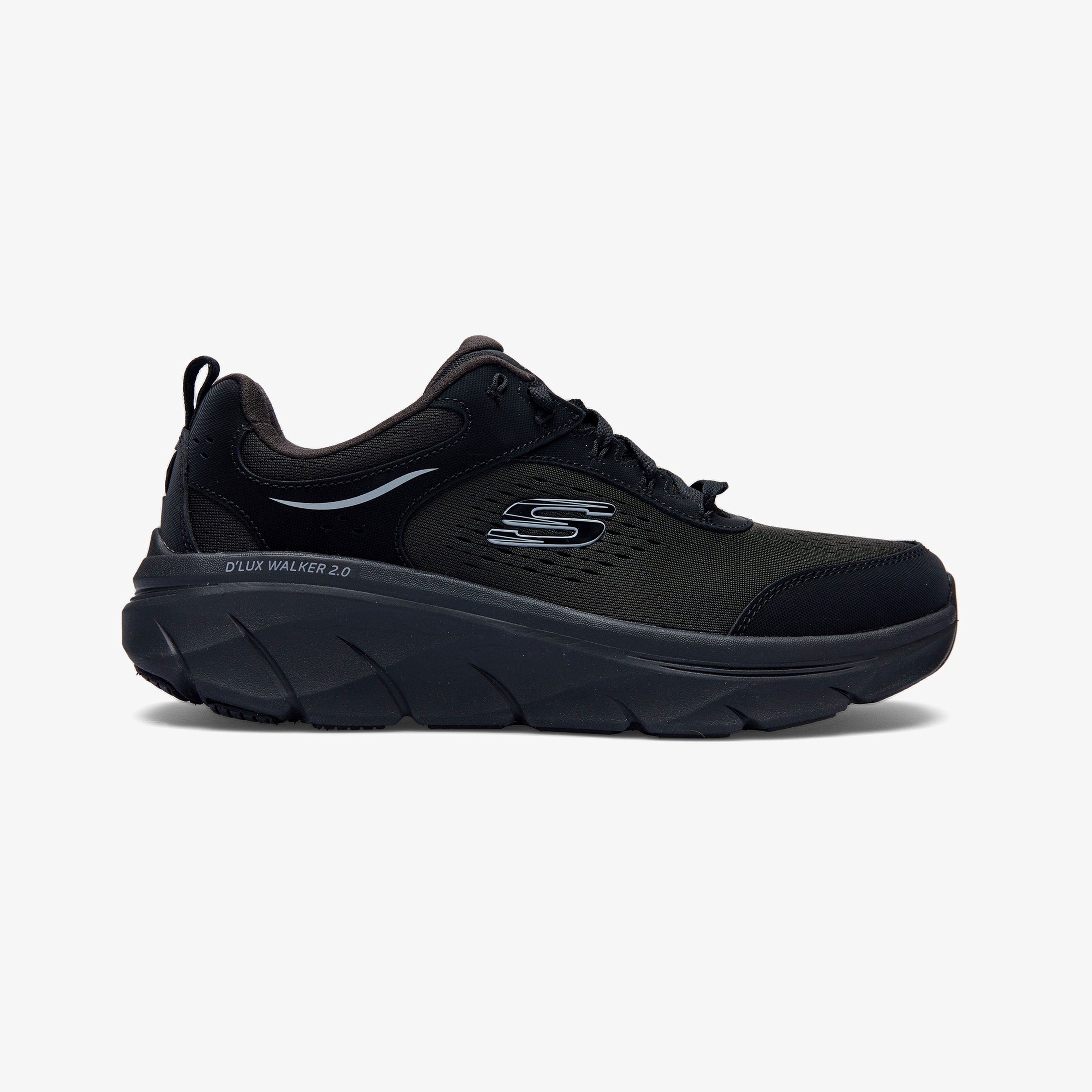 Skechers D'Lux Walker 2.0 Durven Erkek Siyah Spor Ayakkabı