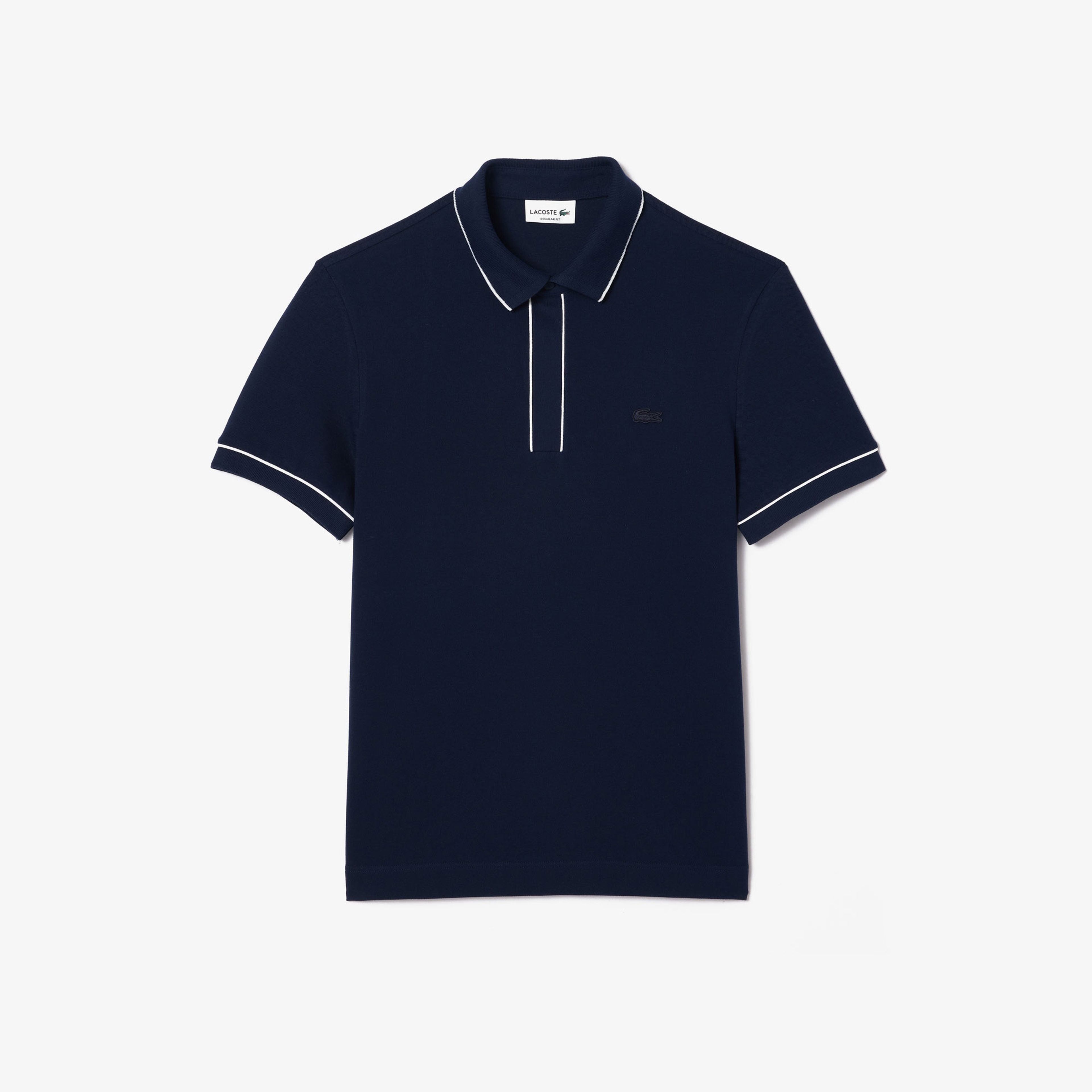 Lacoste Paris Erkek Regular Fit Organik Pamuk Lacivert Polo