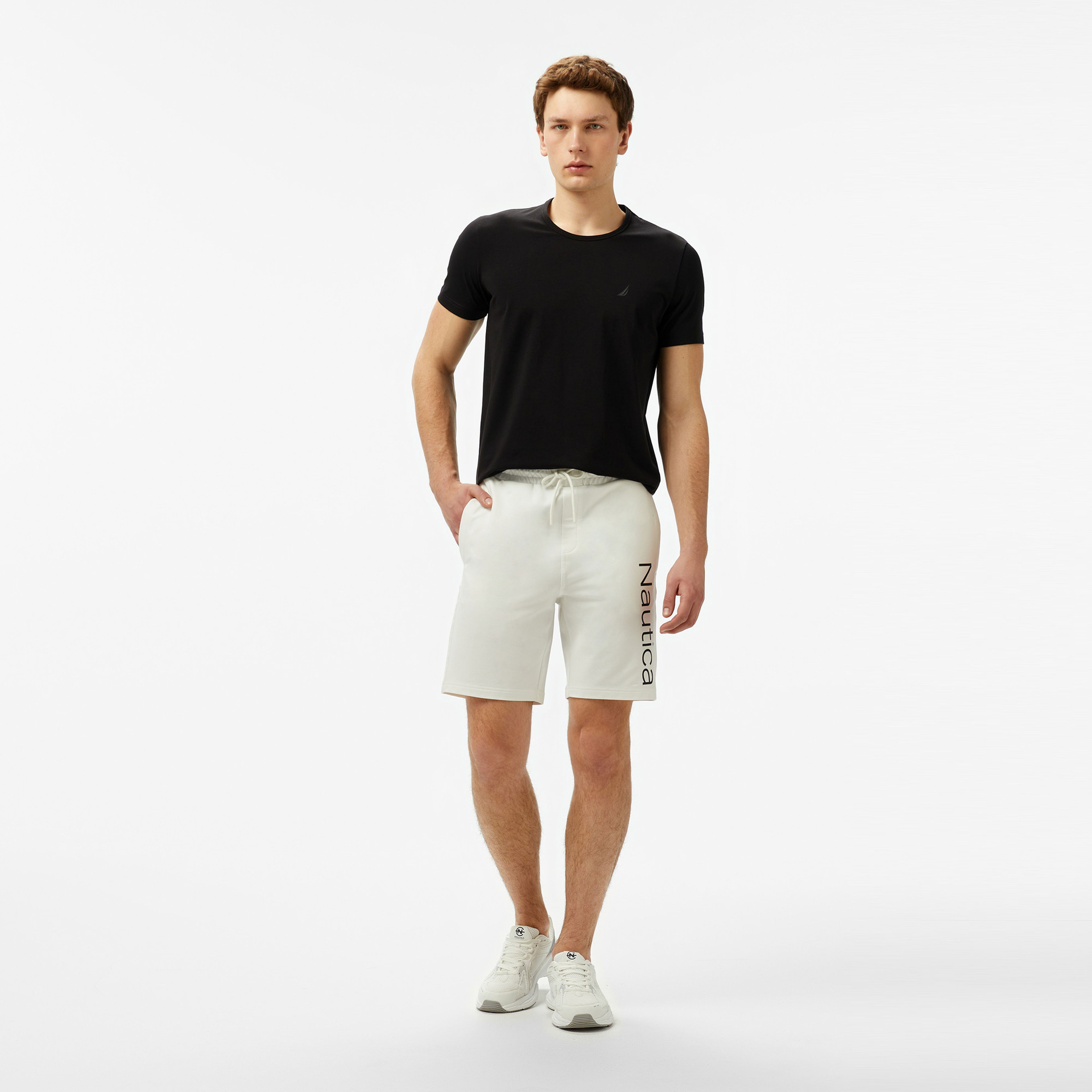 Nautica Erkek Krem Regular Fit Şort