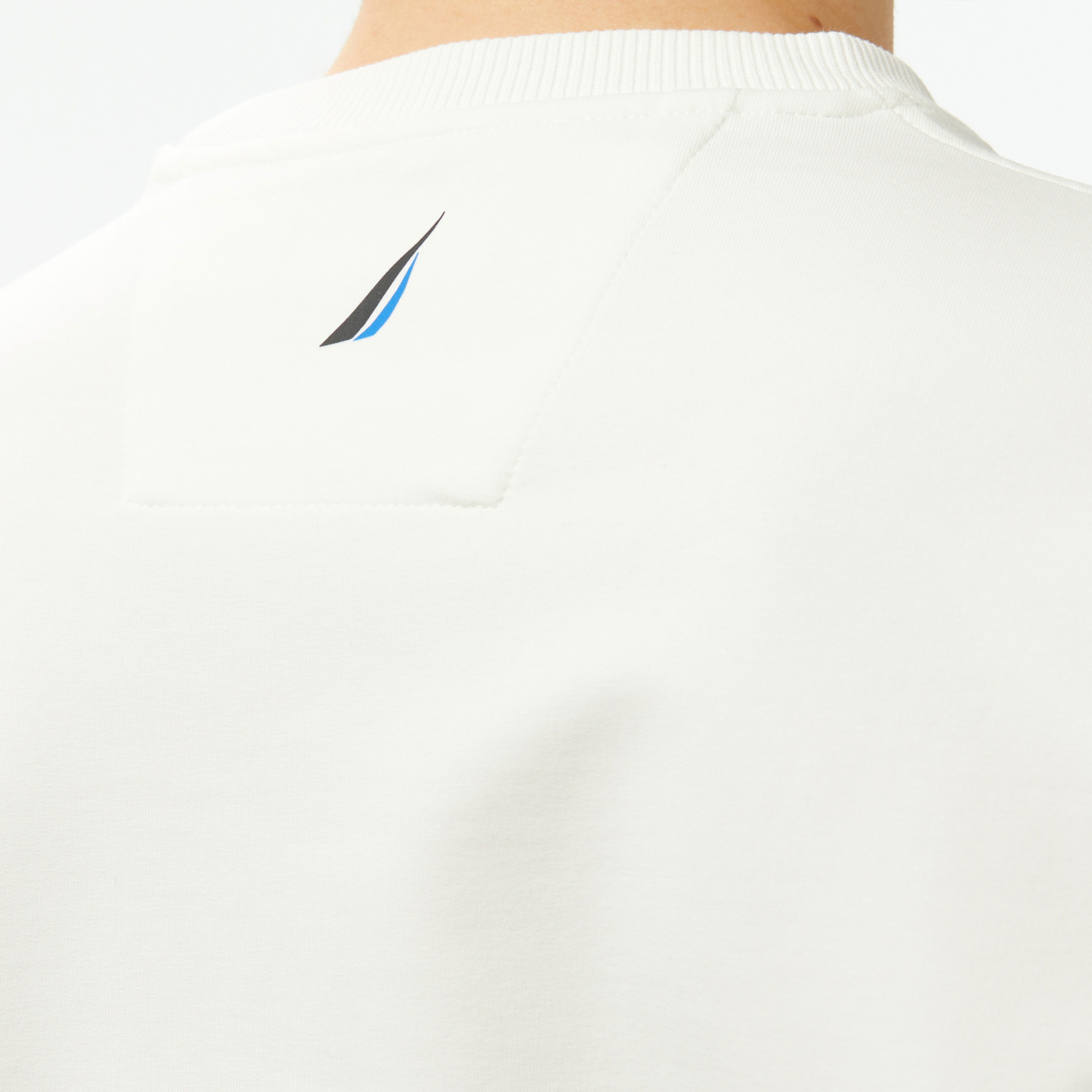 Nautica Erkek Krem Regular Fit Sweatshirt