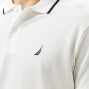 Nautica Erkek Beyaz Classic Fit Polo Yaka T-Shirt
