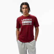 Under Armour Team Issue Wordmark Erkek Bordo Günlük T-Shirt