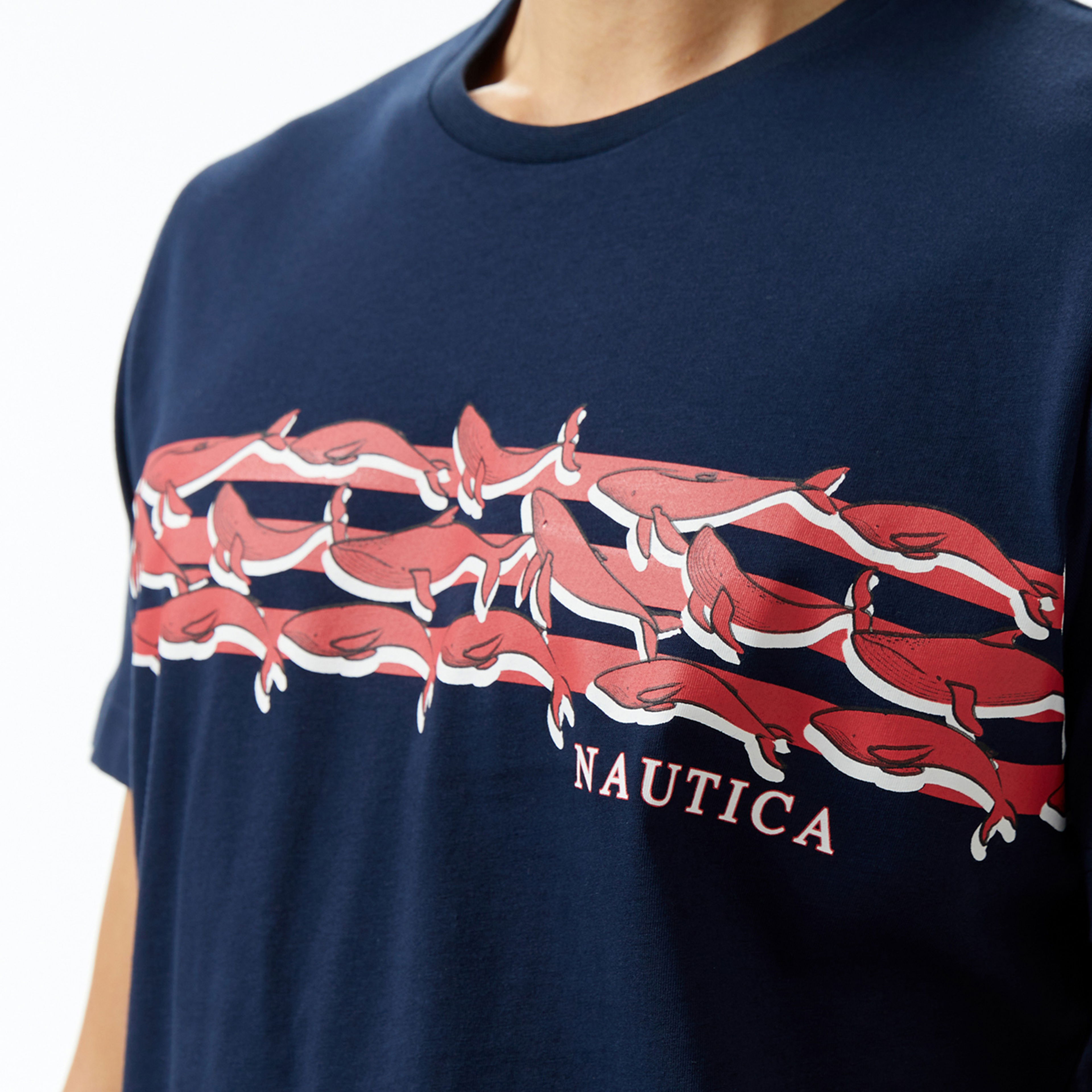 Nautica Regular Fit Erkek Lacivert T-Shirt