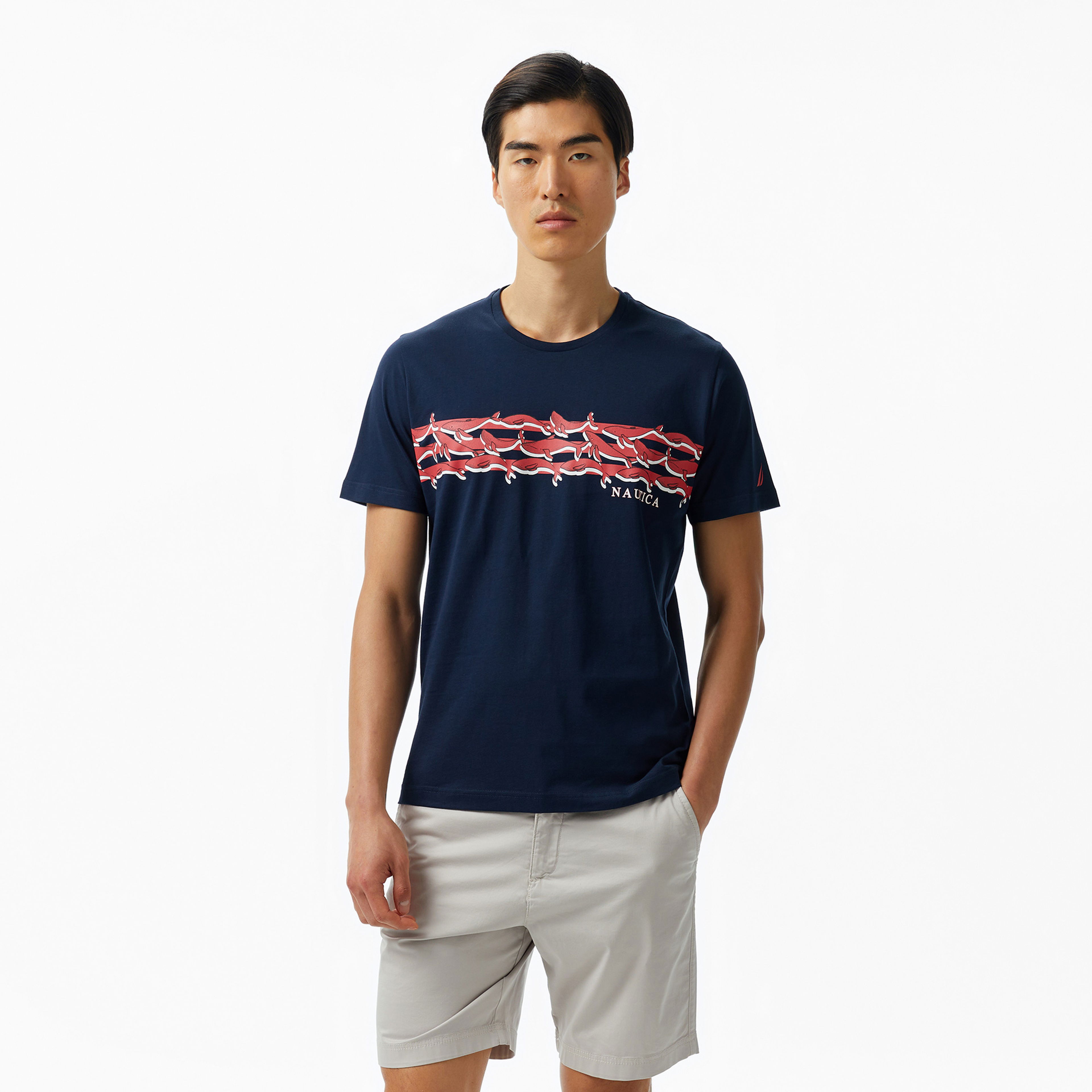 Nautica Regular Fit Erkek Lacivert T-Shirt
