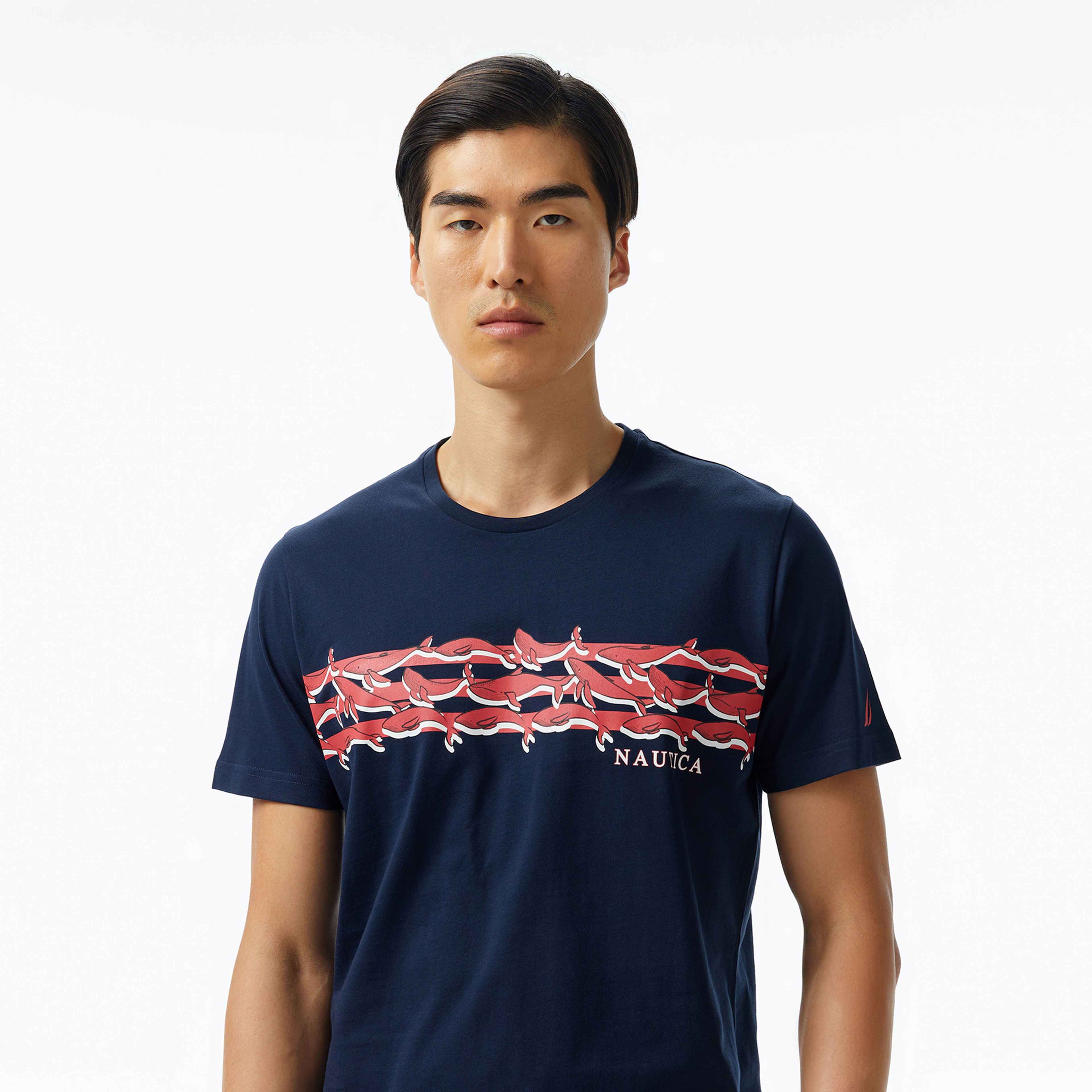 Nautica Regular Fit Erkek Lacivert T-Shirt