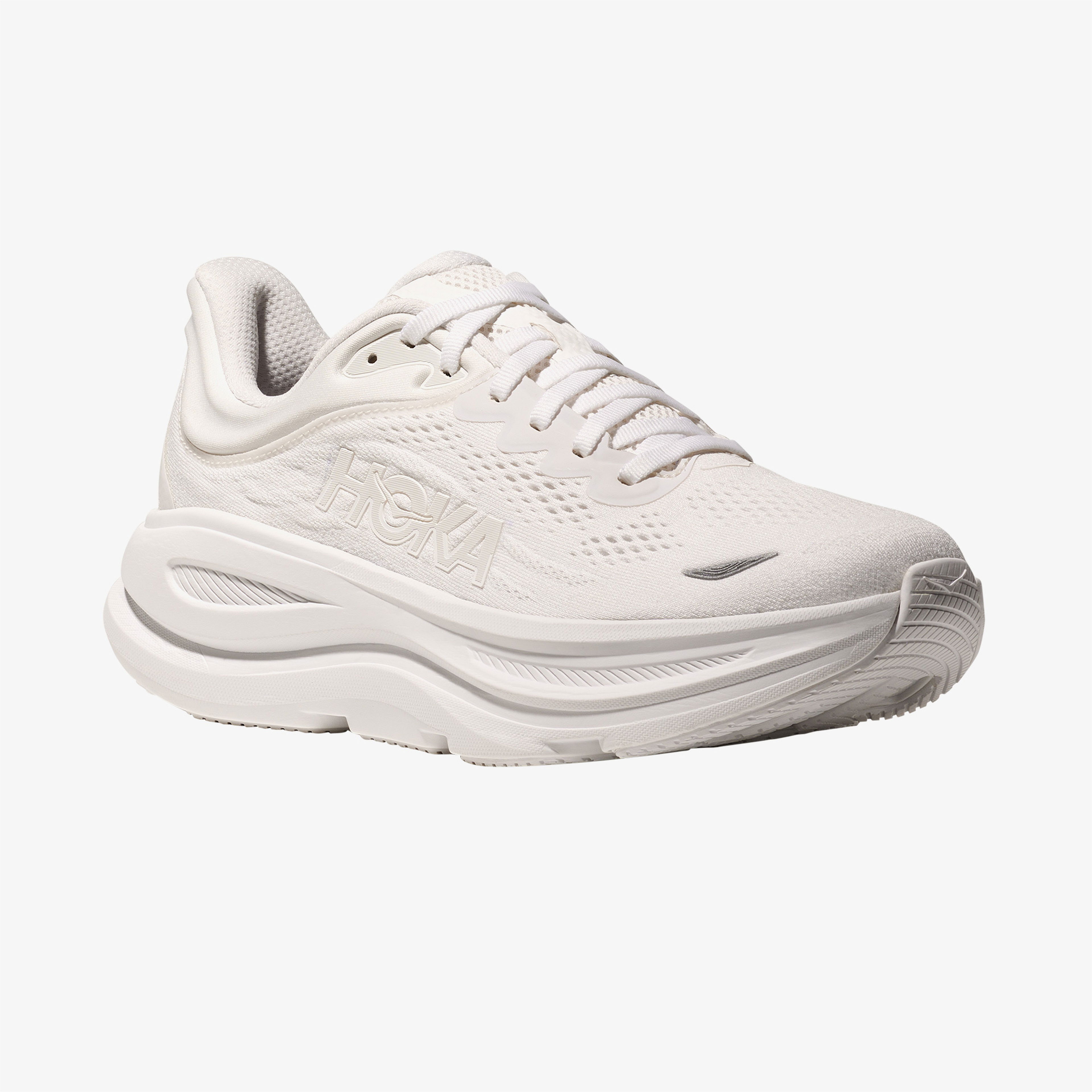 Hoka Bondi 9 Erkek Beyaz Yol Koşu Ayakkabısı