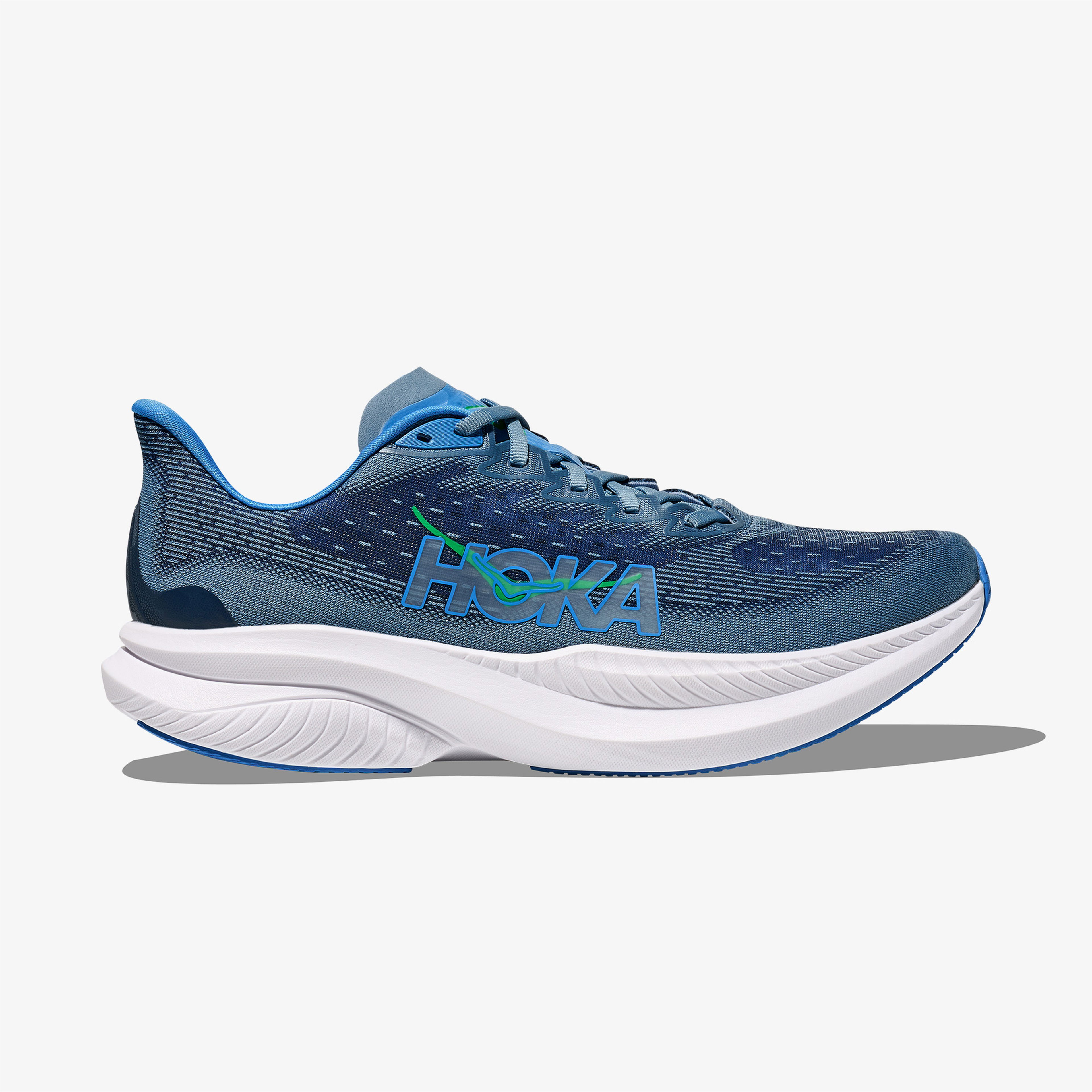 Hoka Mach 6 Erkek Mavi Yol Koşu Ayakkabısı