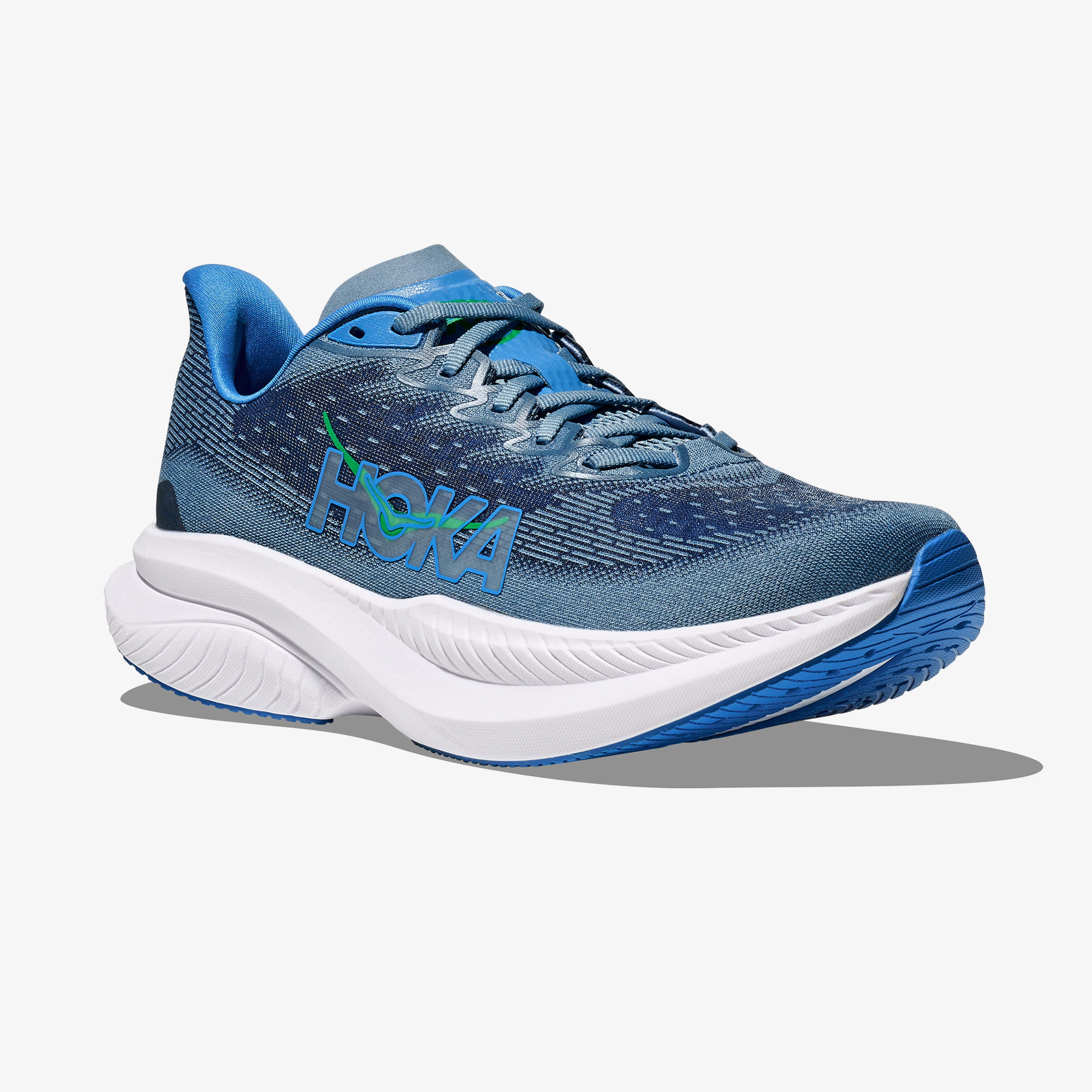 Hoka Mach 6 Erkek Mavi Yol Koşu Ayakkabısı