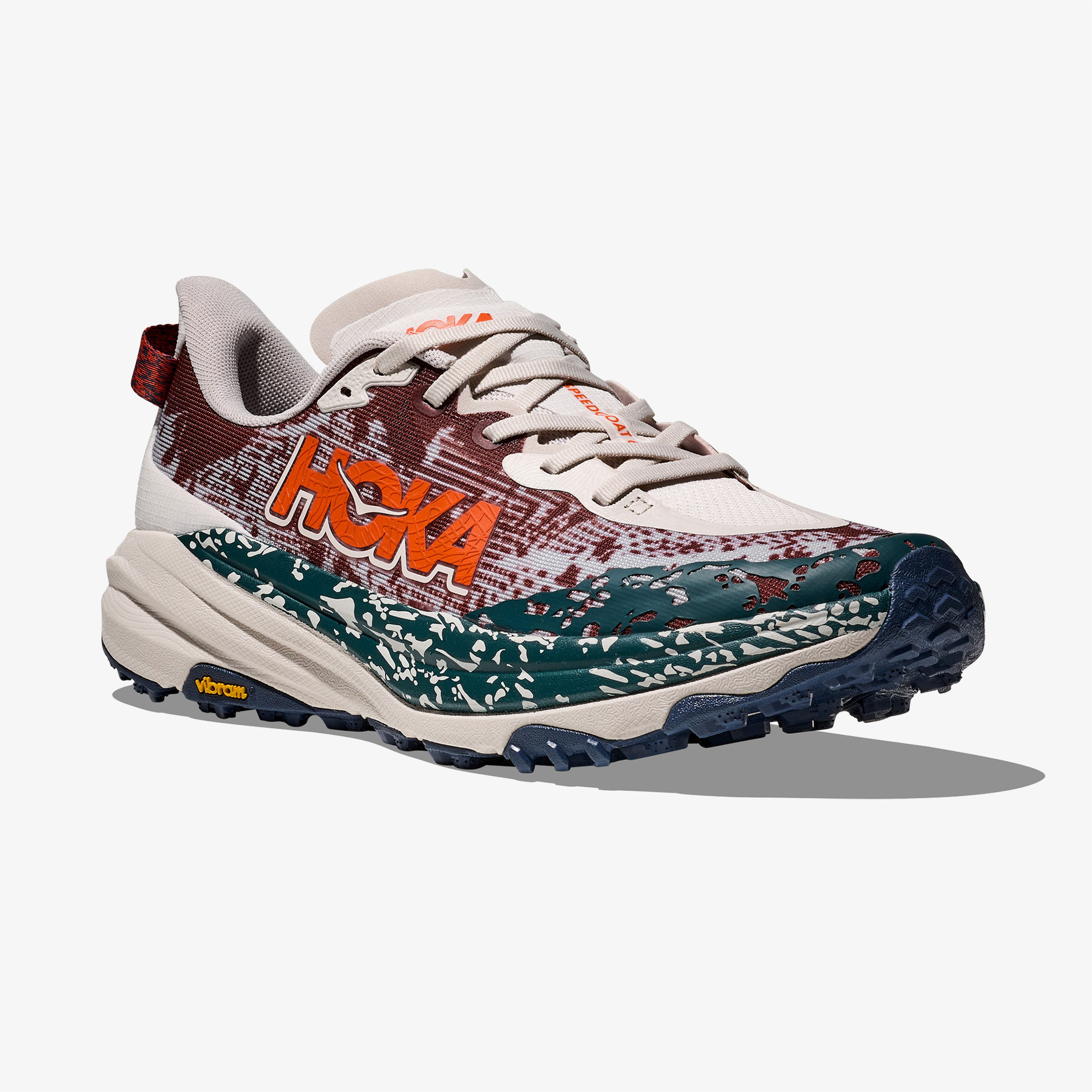 Hoka Speedgoat 6 Erkek Mavi Arazi Koşu Ayakkabısı